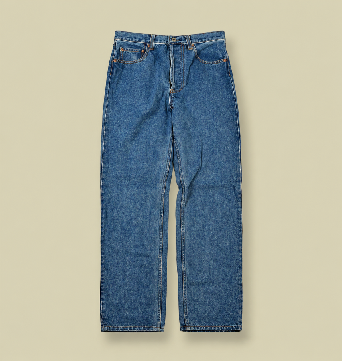 JEANS 501 MADE IN USA BLUE WASH
