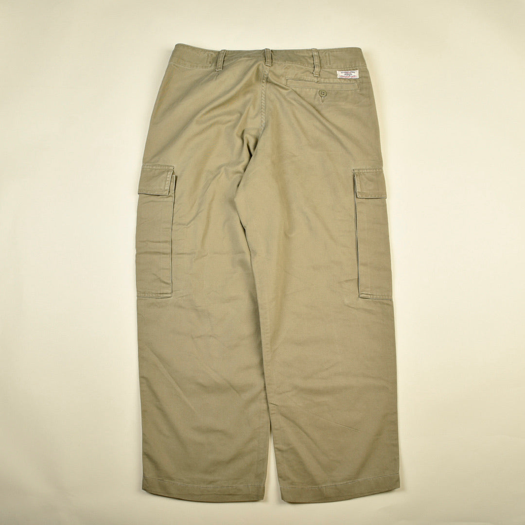 PANTALONI CHINO CARGO VERDI - 30