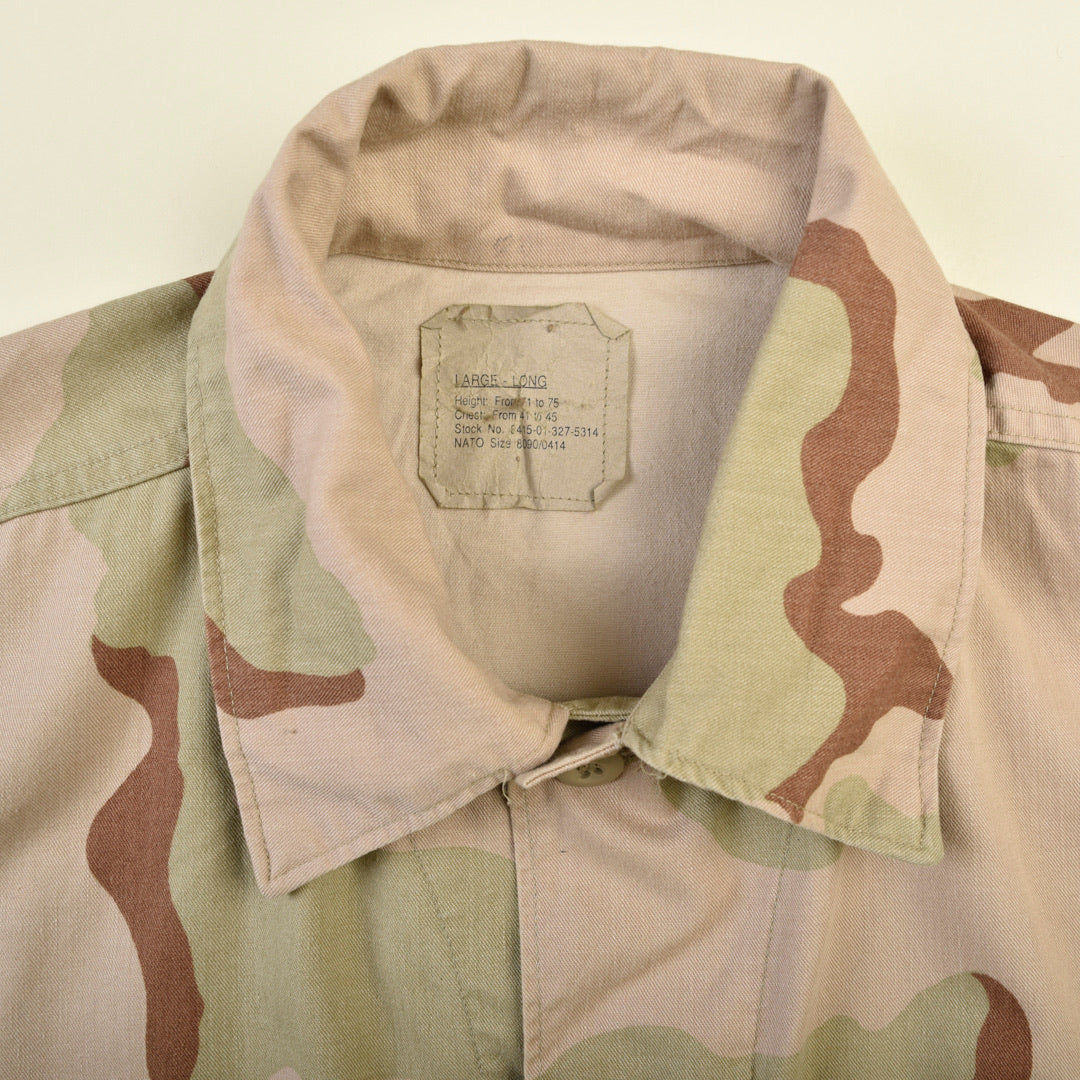 GIACCA MILITARE DESERT CAMO - L