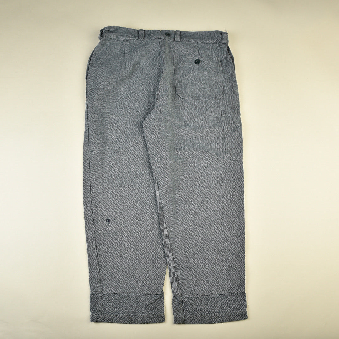 PANTALONI COTTON SANFORIZED GRIGIO - M/L