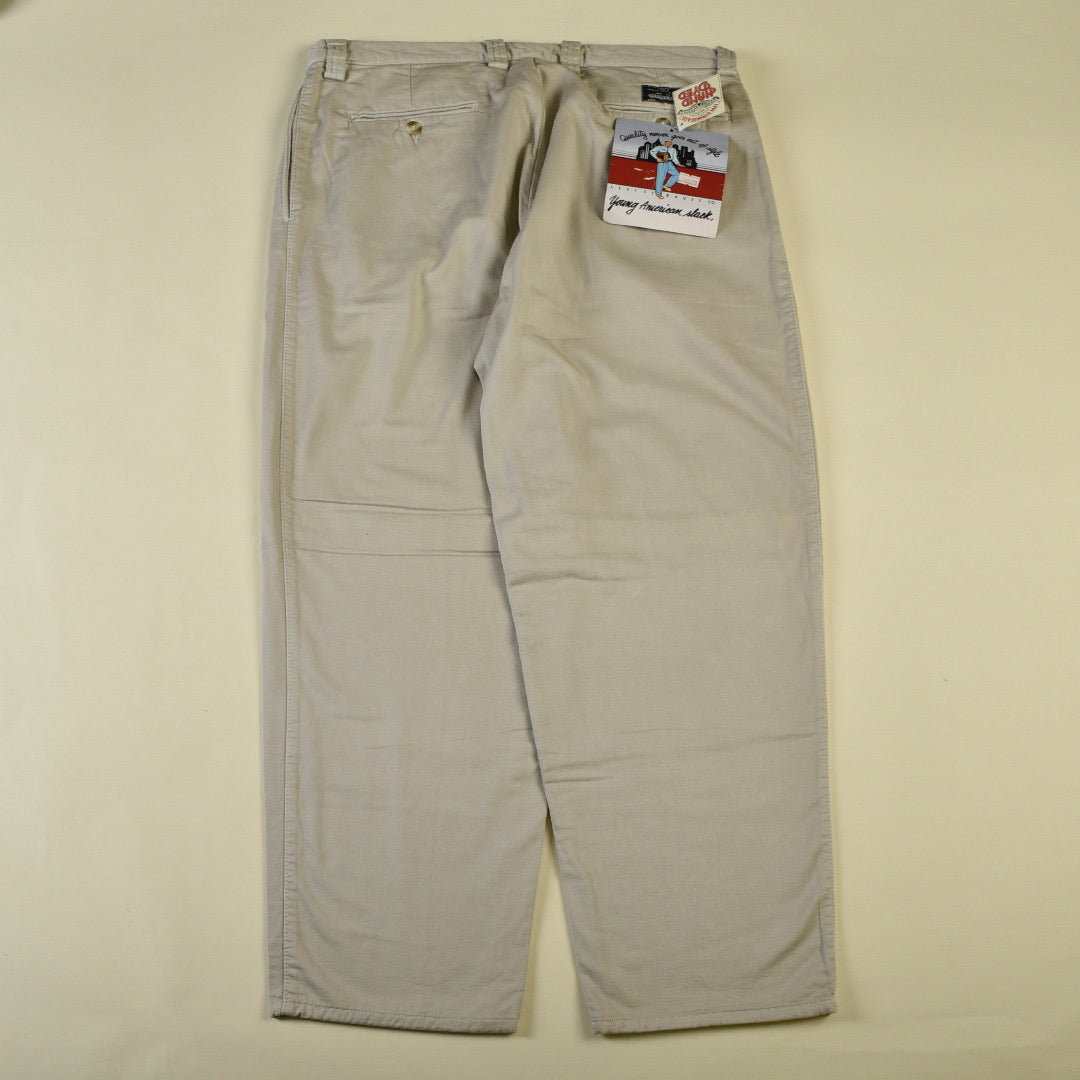 PANTALONI CHINO HAND DYED BEIGE - 36