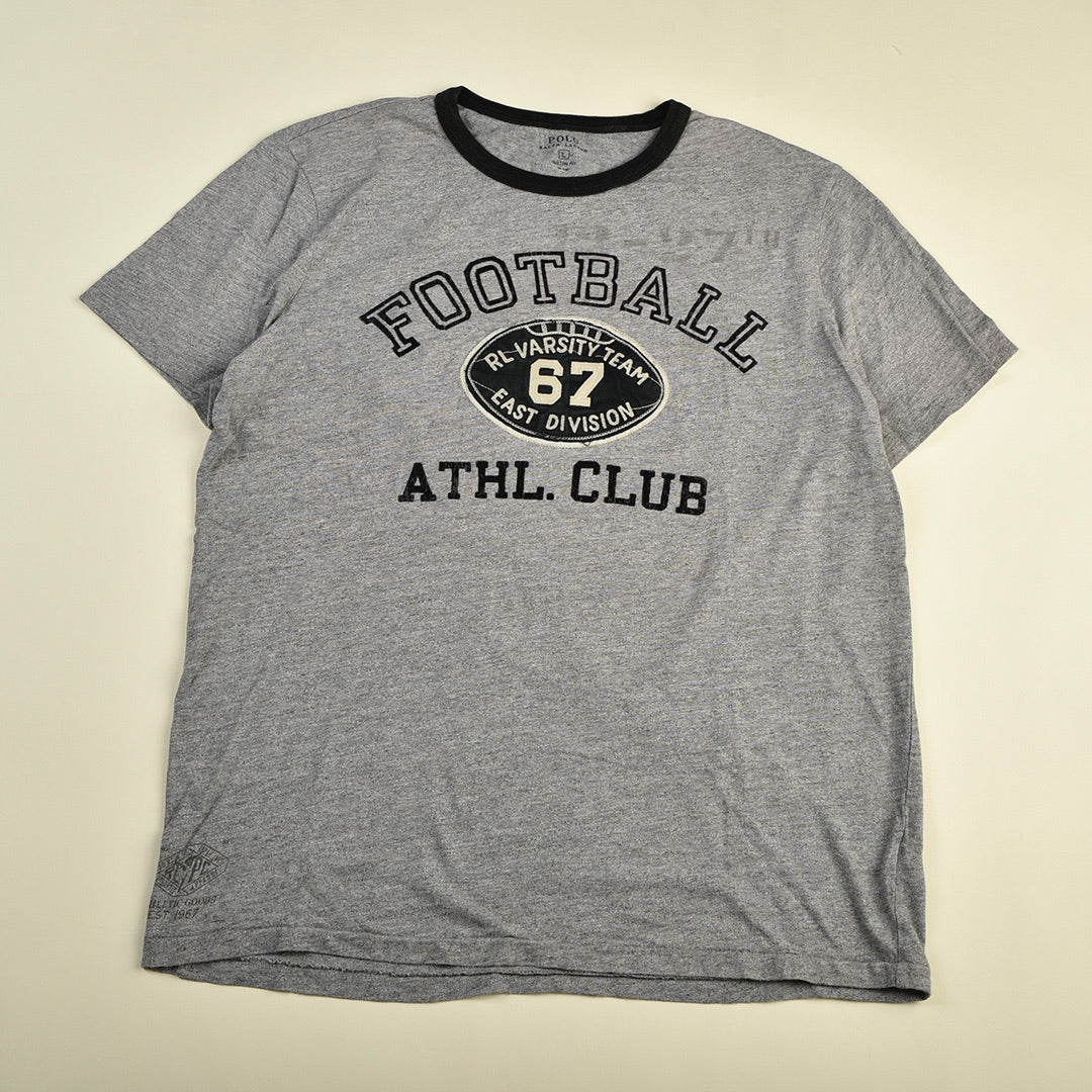 T-SHIRT ATHLETIC CLUB GRIGIA - L