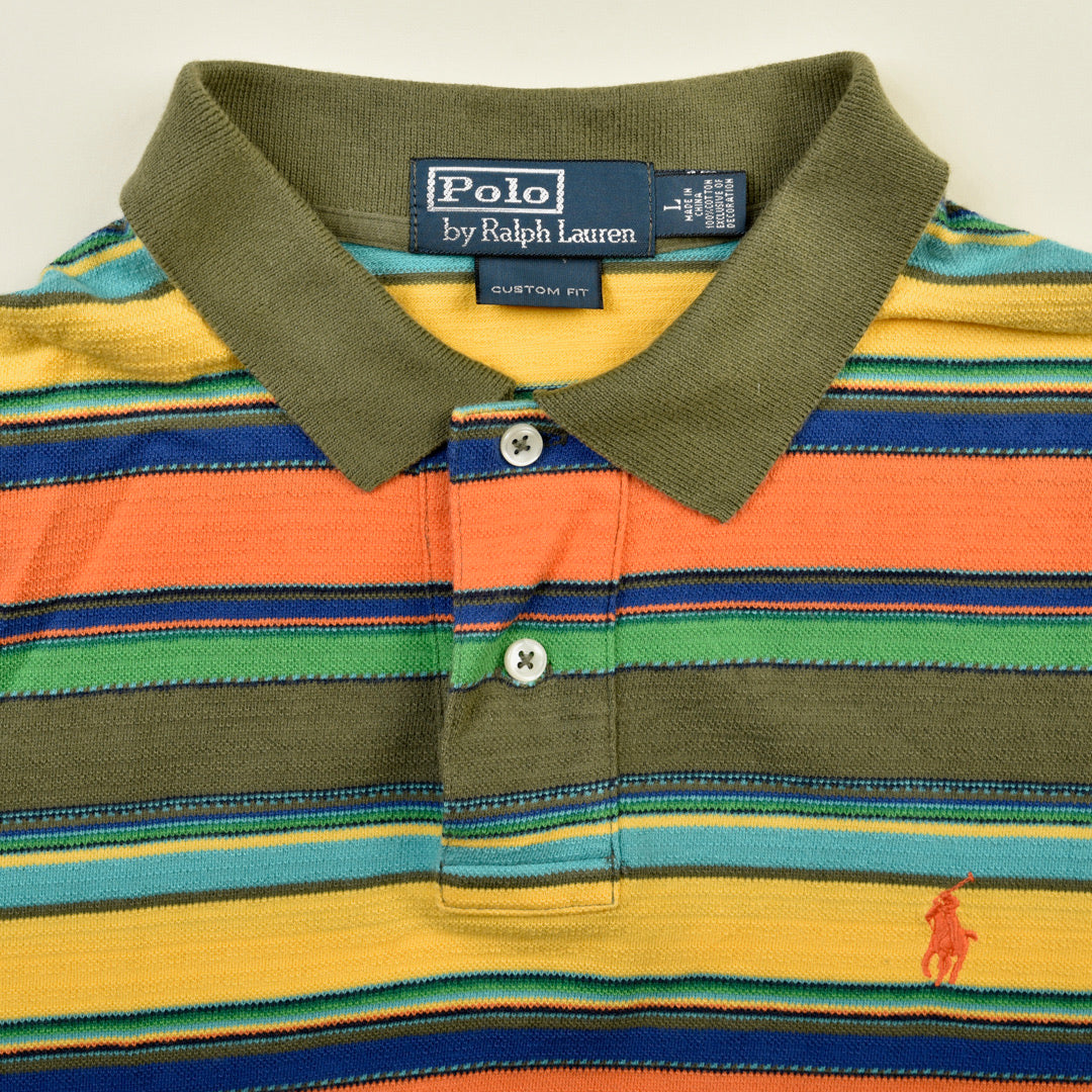 POLO STRIPED MULTICOLOR - L