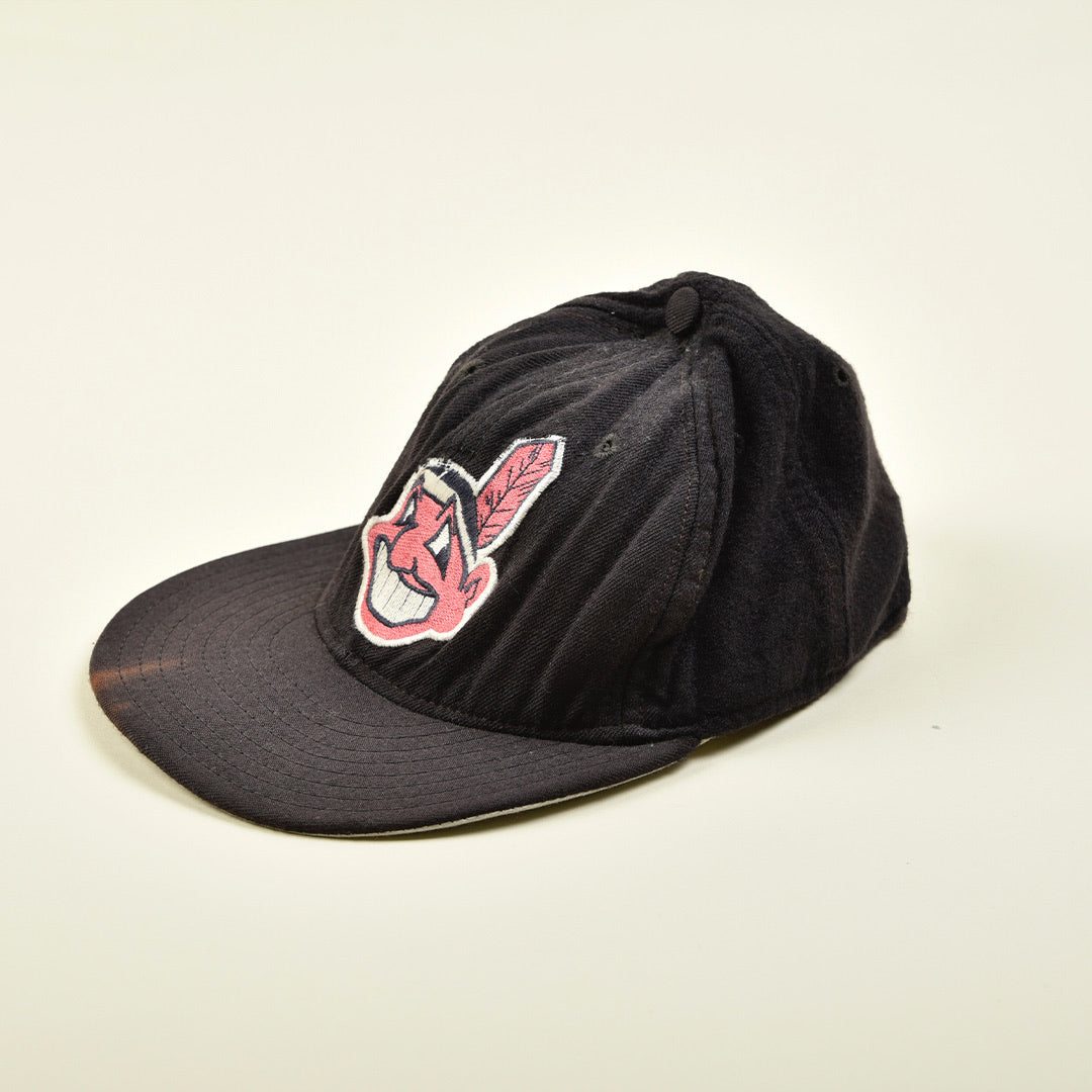 CAPPELLO BASEBALL LANA CHIEF WAHOO NERO