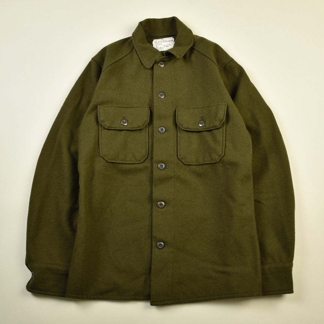 GIACCA MILITARE LANA OG 108 VERDE - S