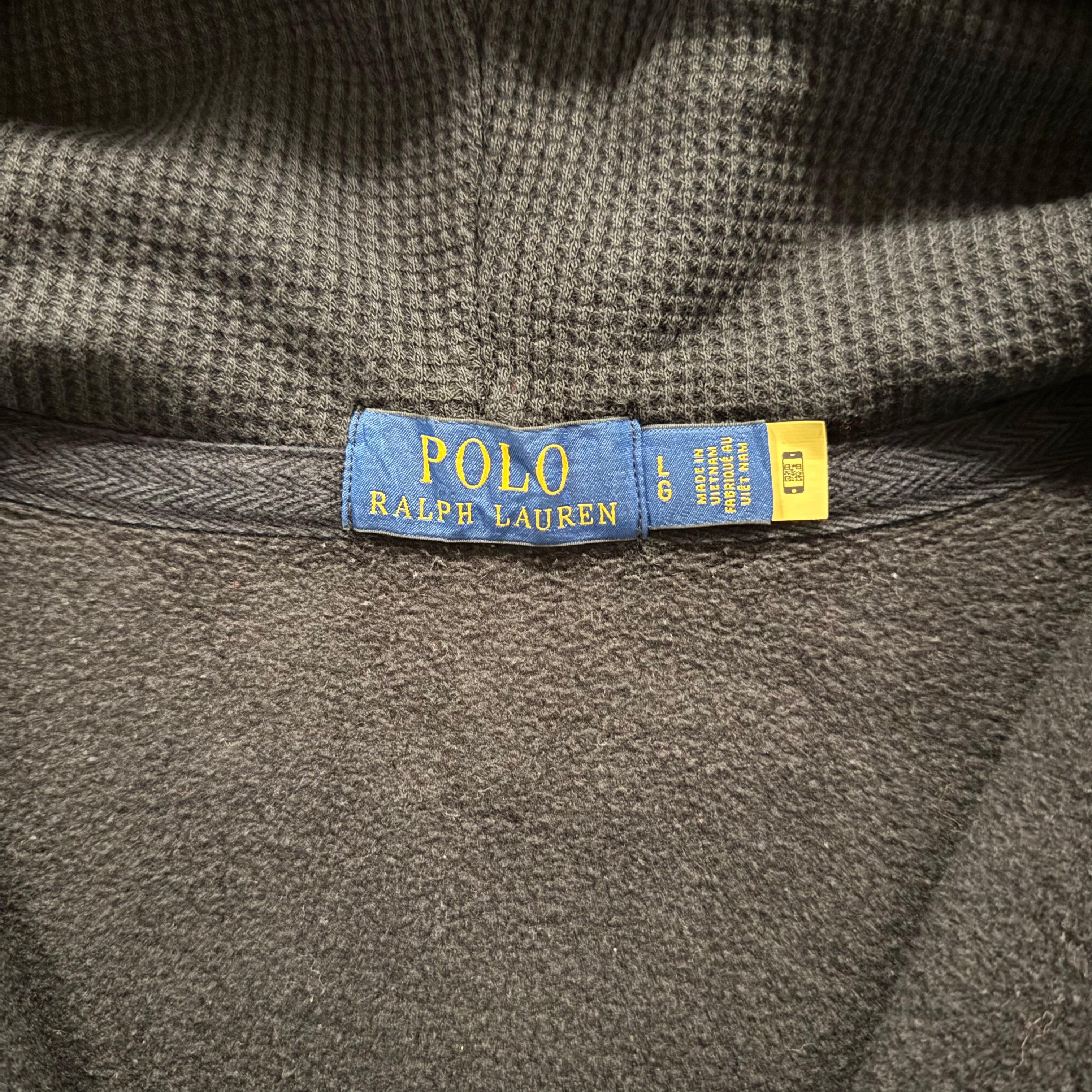 FELPA CON CAPPUCCIO/ZIP NERA - L