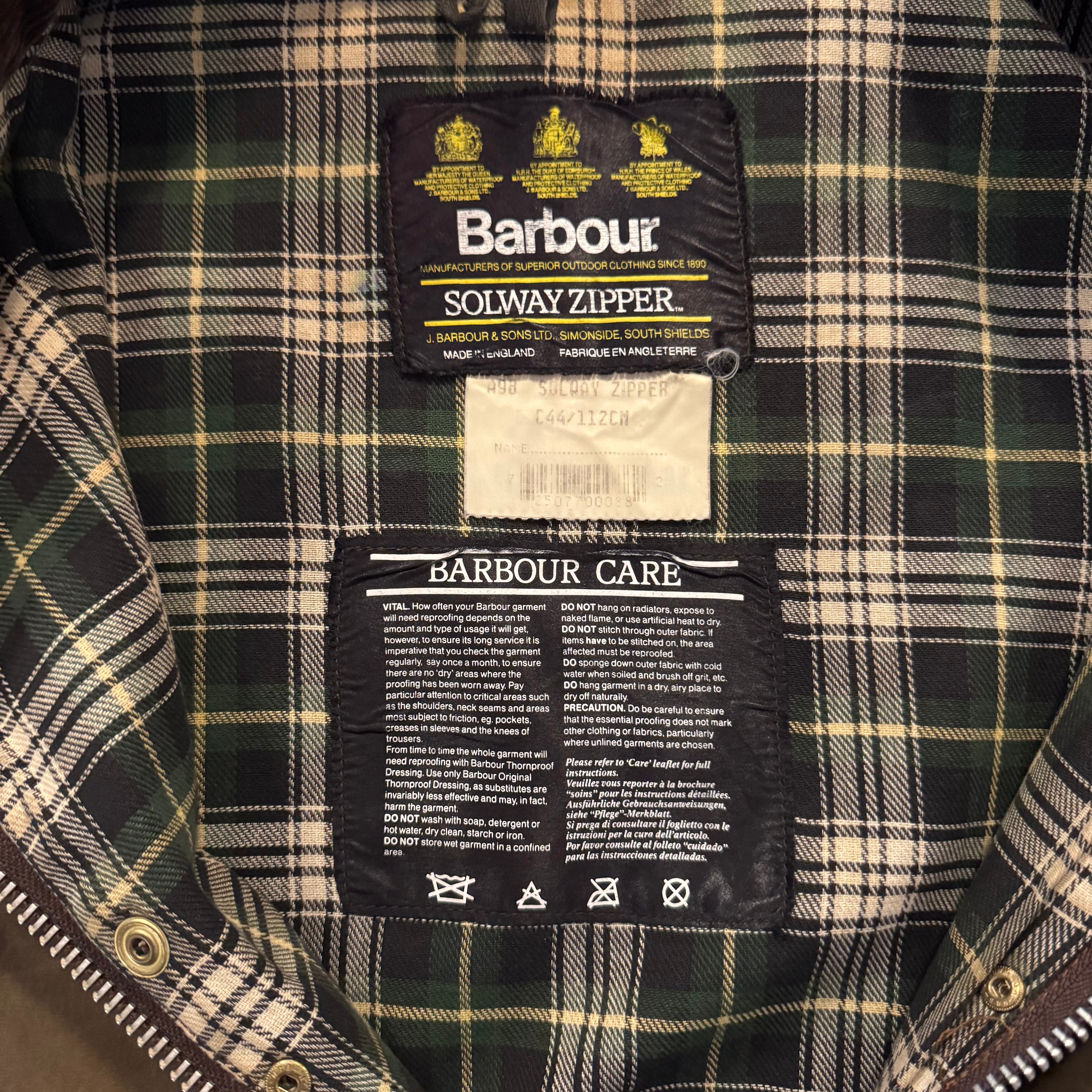 GIACCA SOLWAY ZIPPER MARRONE - L/XL