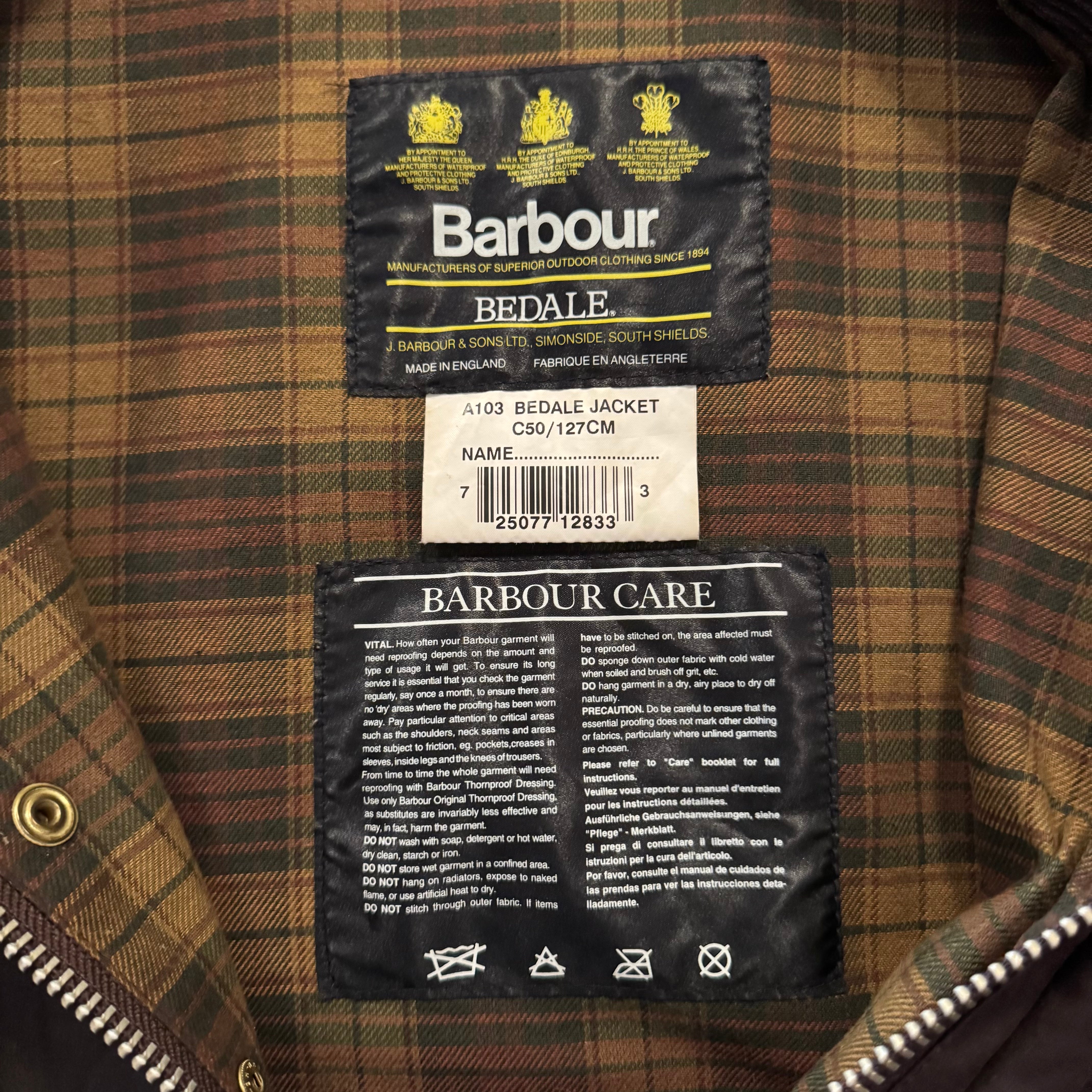 GIACCA BEDALE BORDEAUX - XXL