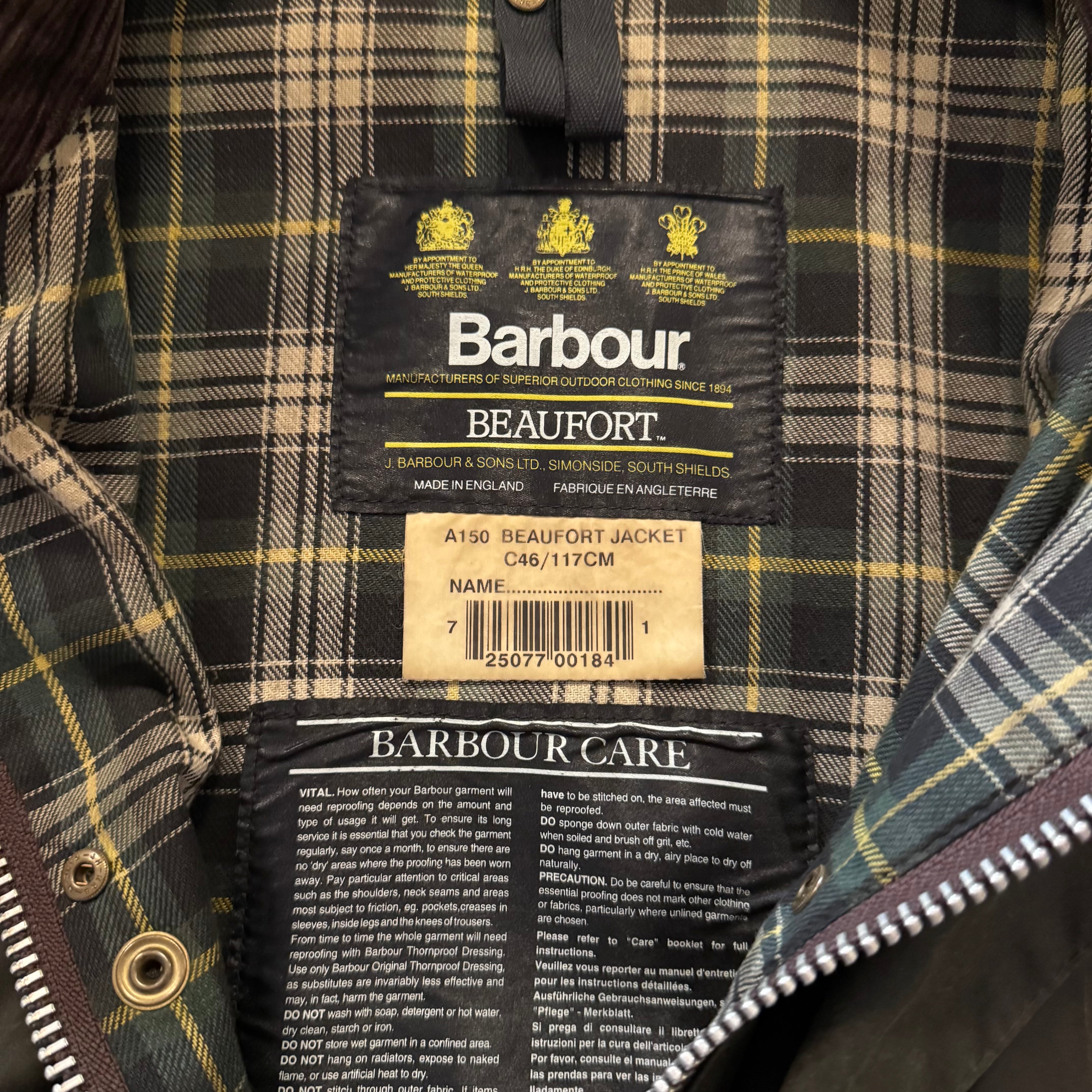 GIACCA BEAUFORT VERDE - XL/XXL