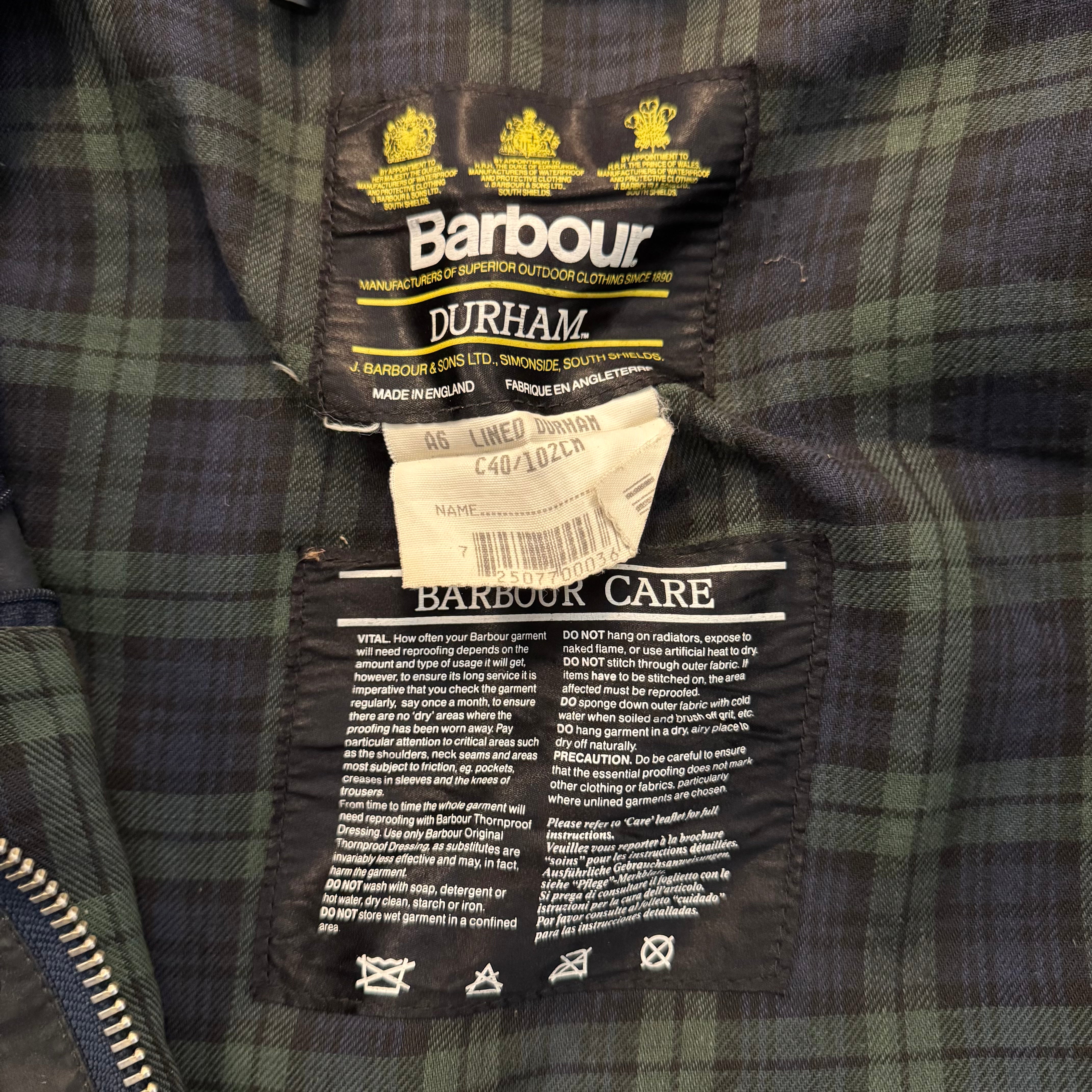 GIACCA DURHAM BLU - S/M