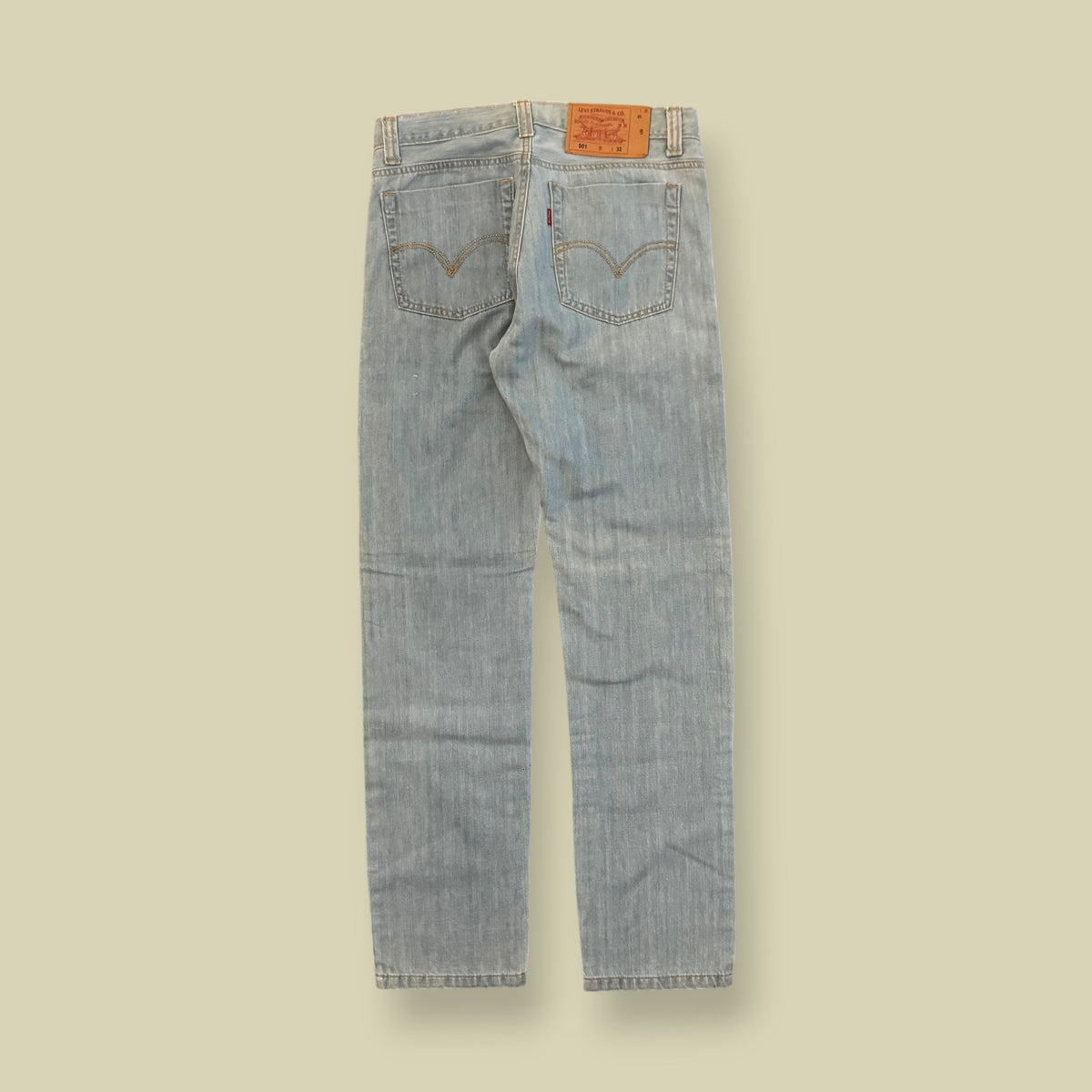 JEANS 501 LIGHT BLUE WASH - 28X32