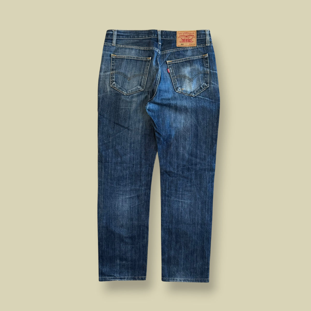 JEANS 501  BLUE WASH - 34X36