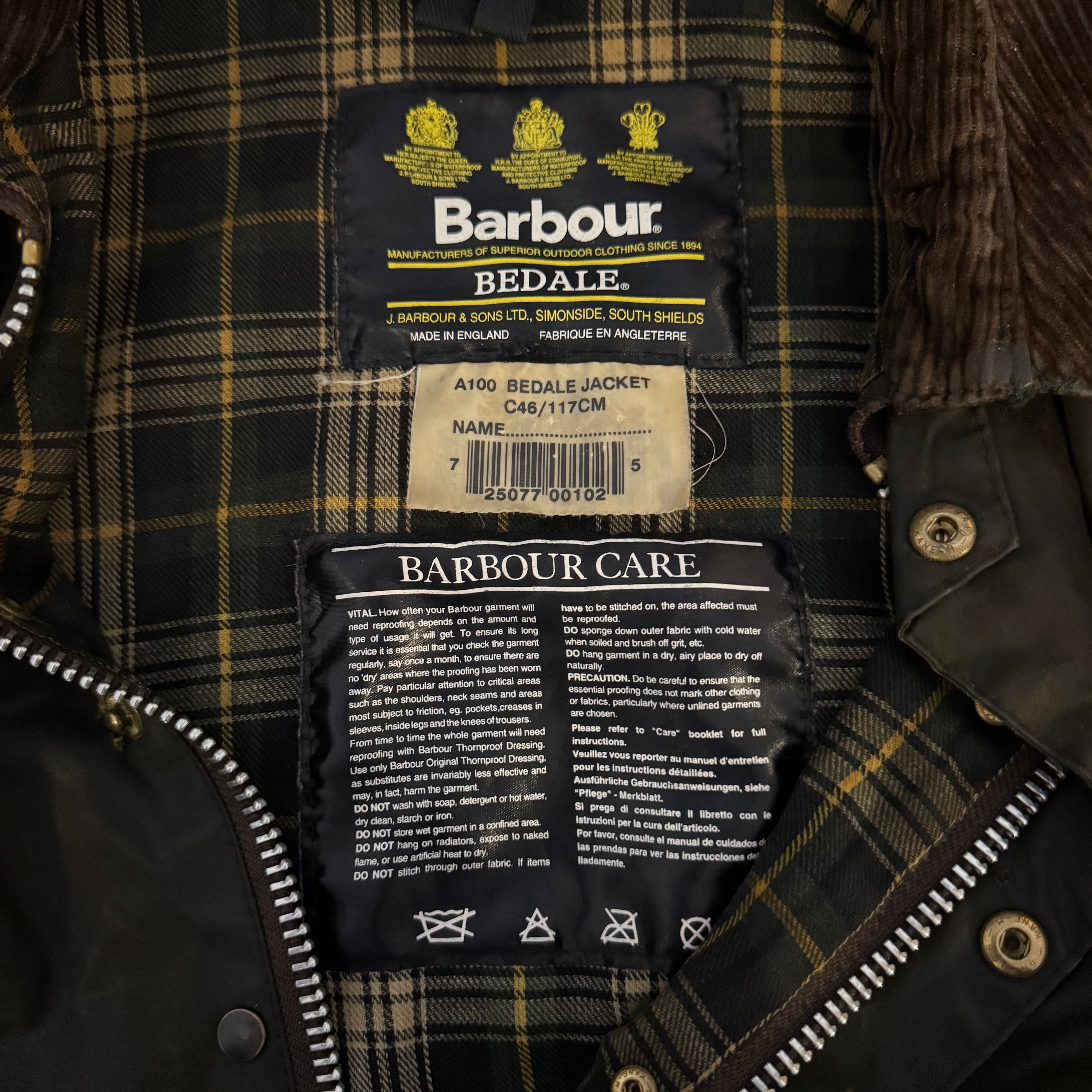 GIACCA BEDALE VERDE - L/XL