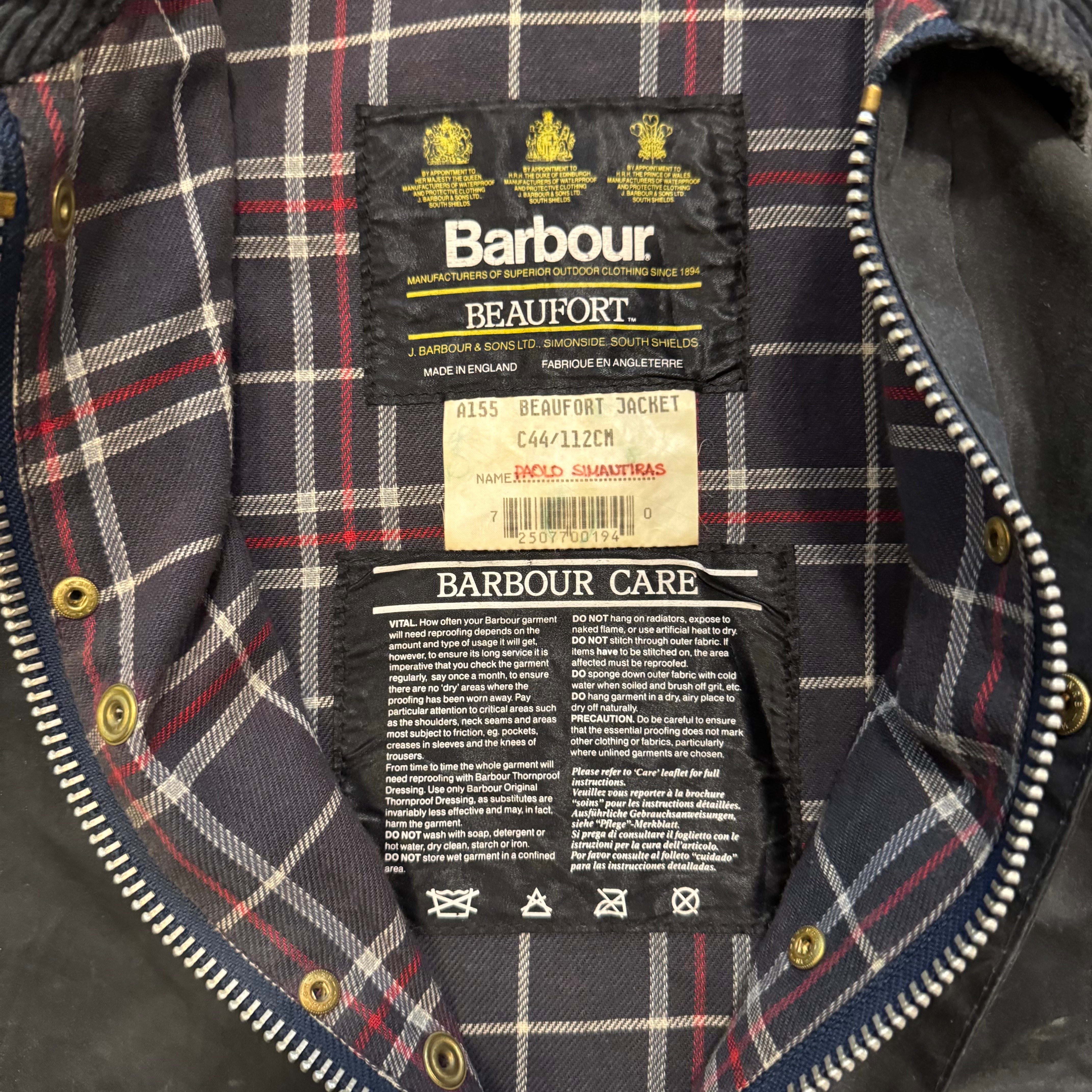 GIACCA BEAUFORT BLU - L/XL