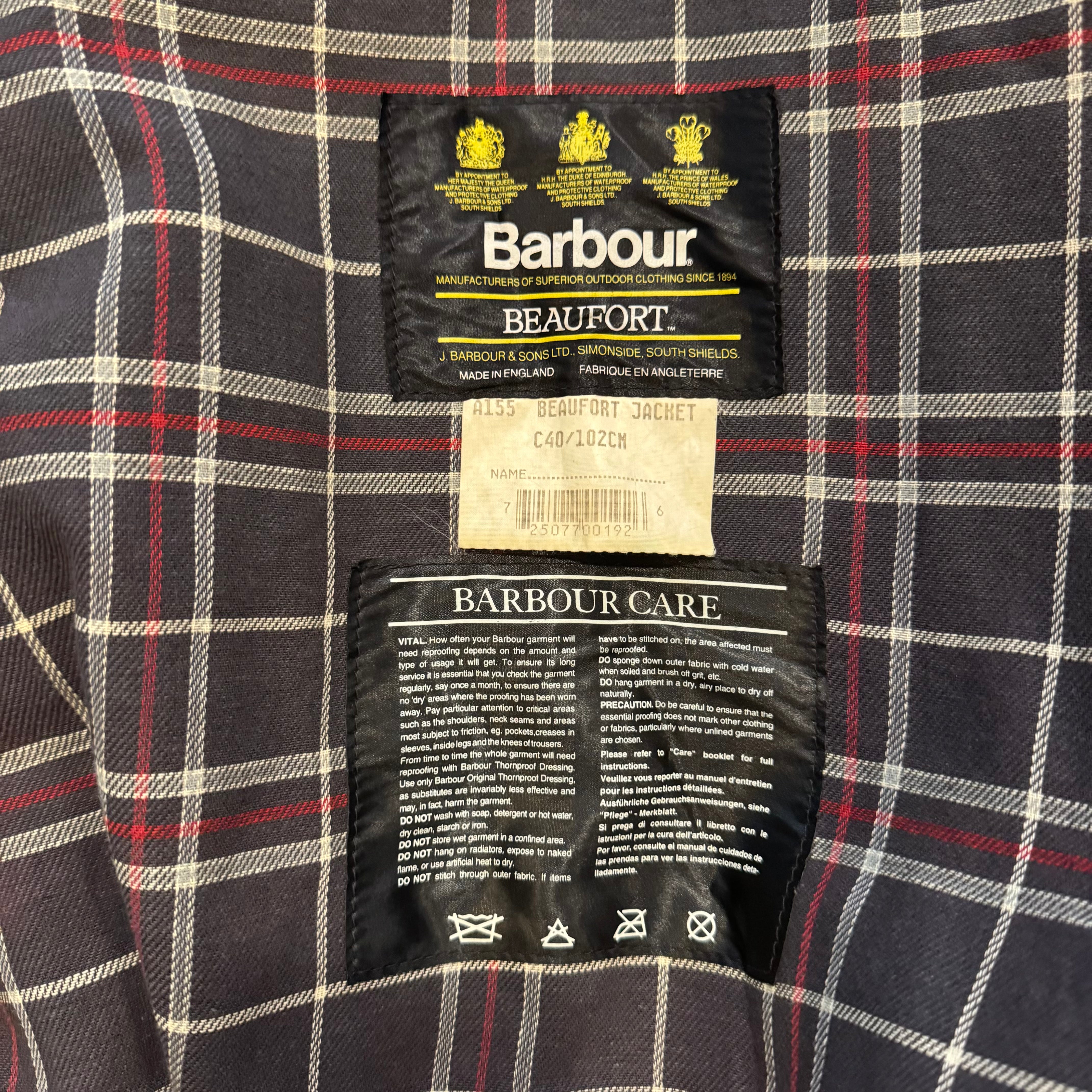 GIACCA BEAUFORT BLU - S/M