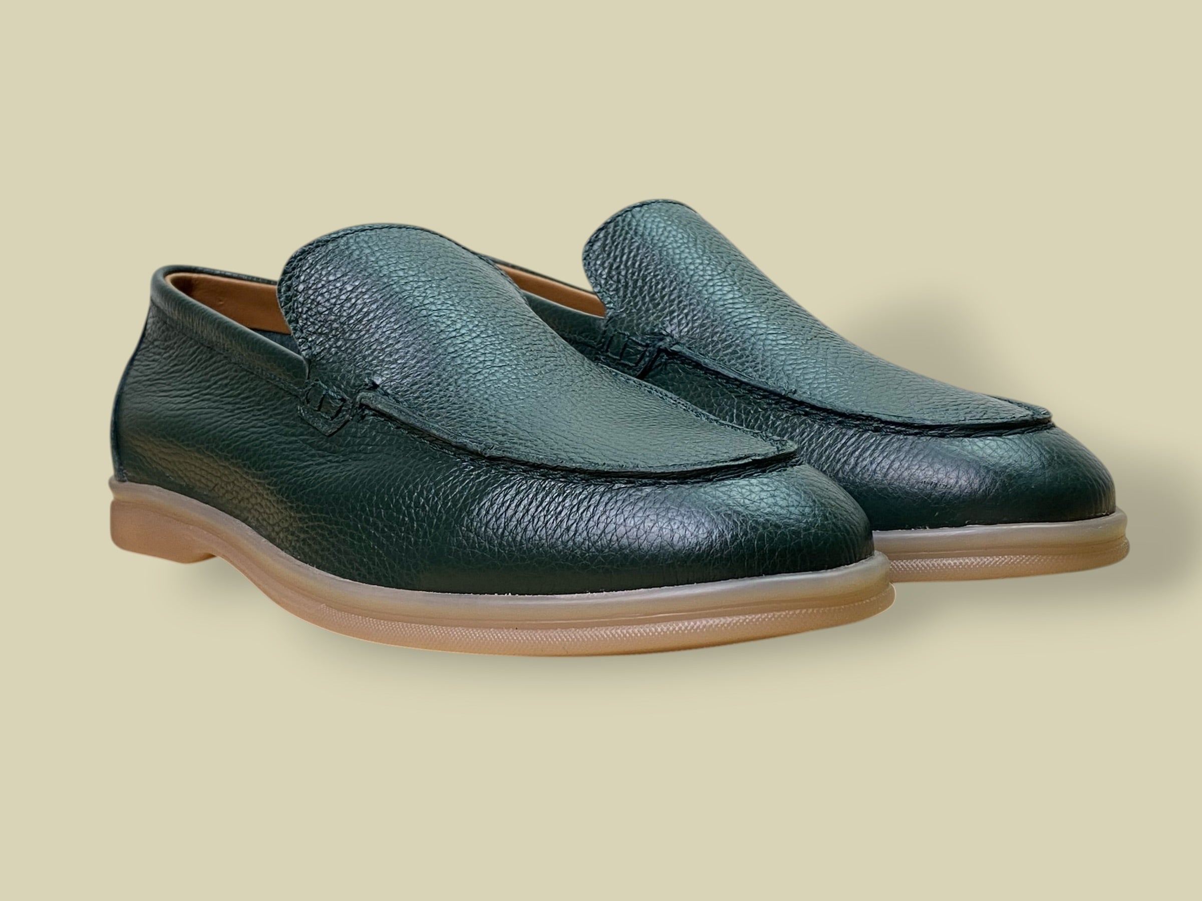 GRAFICO GREEN GRAIN CALF