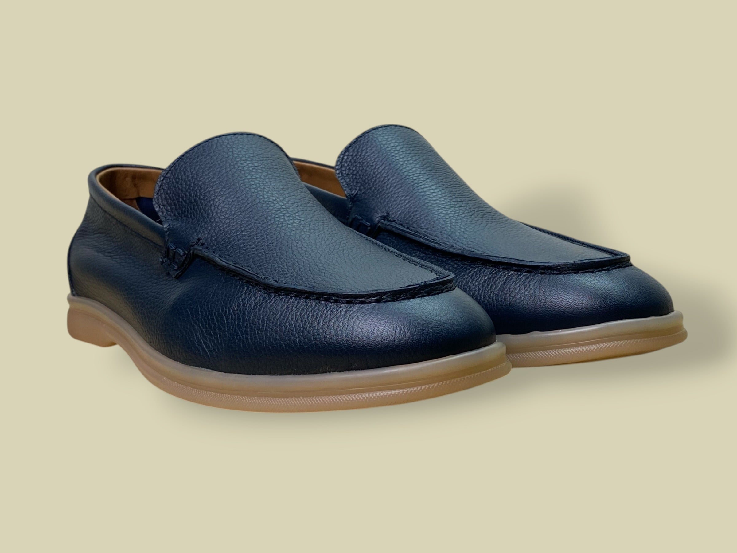 GRAFICO BLUE GRAIN CALF