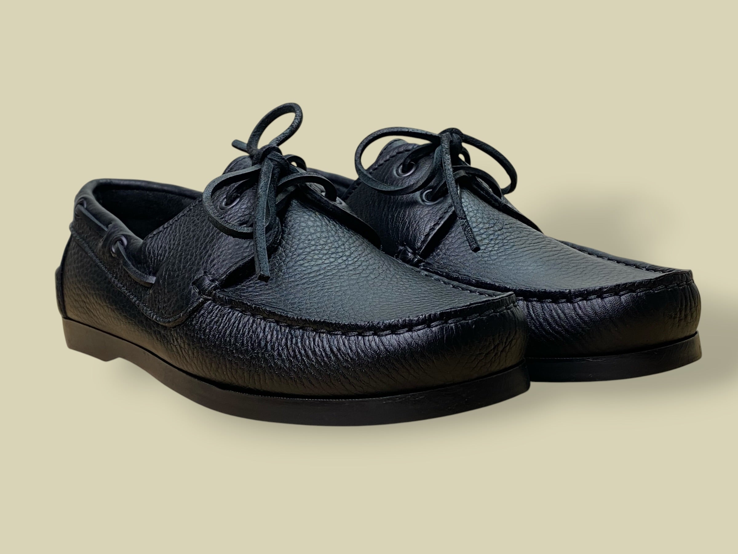 MARINAIO TOTAL BLACK GRAIN CALF
