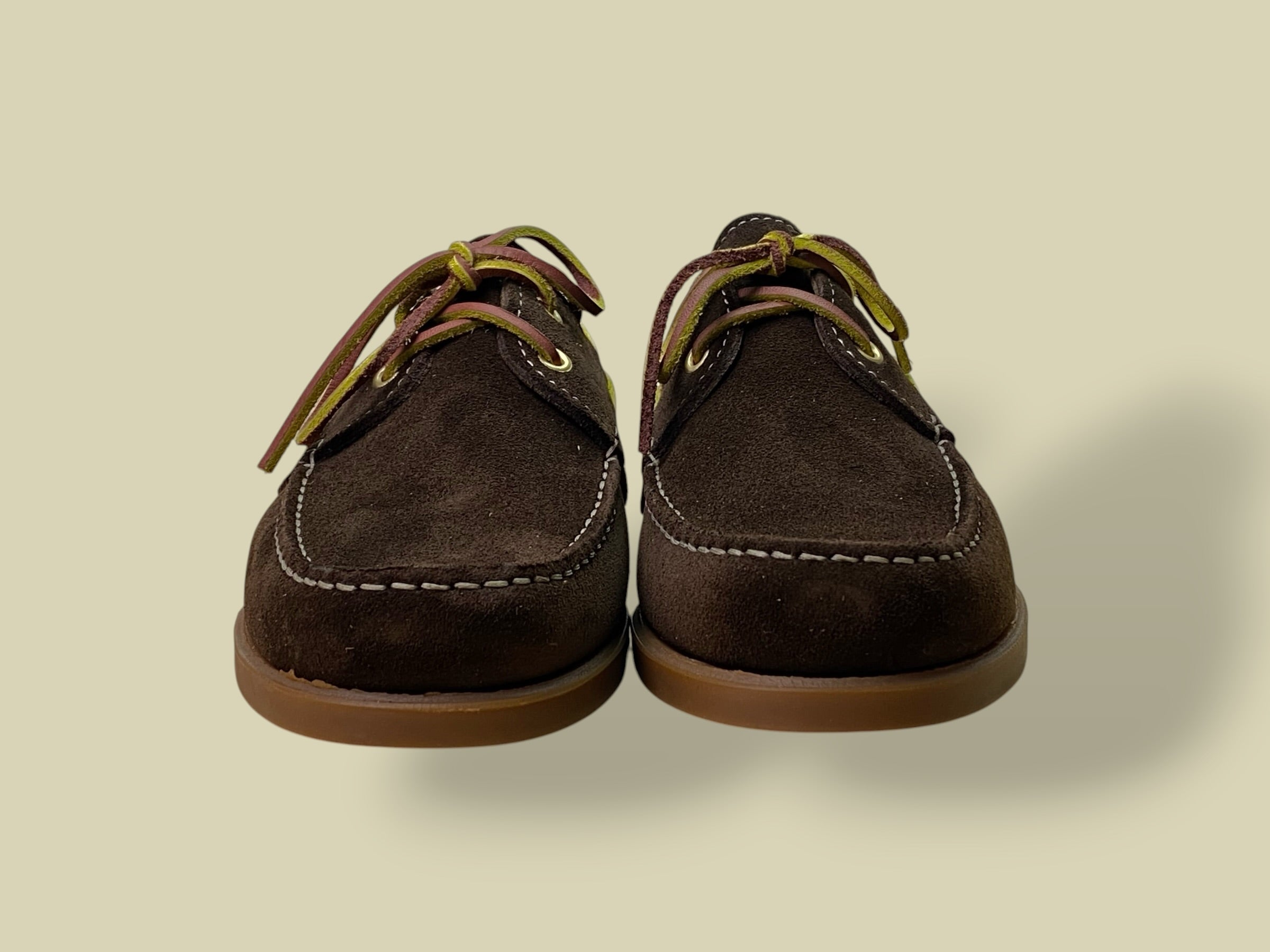 MARINAIO DARK BROWN SUEDE CARAMEL SOLE
