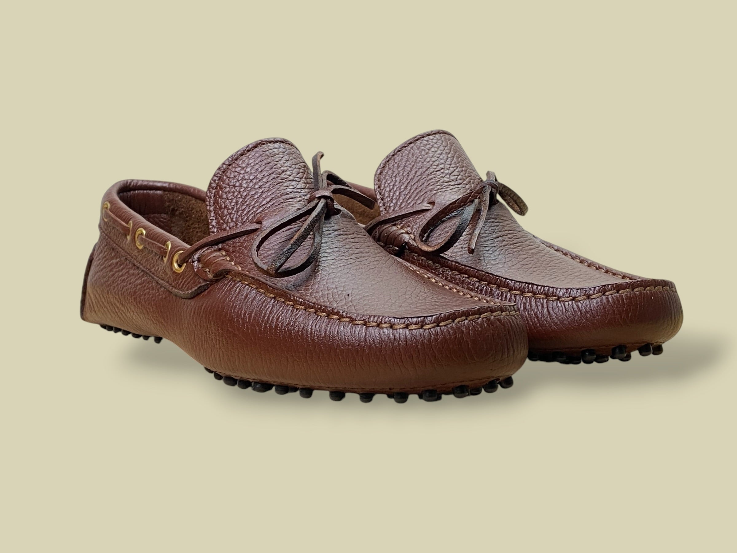 PILOTA BROWN GRAIN CALF