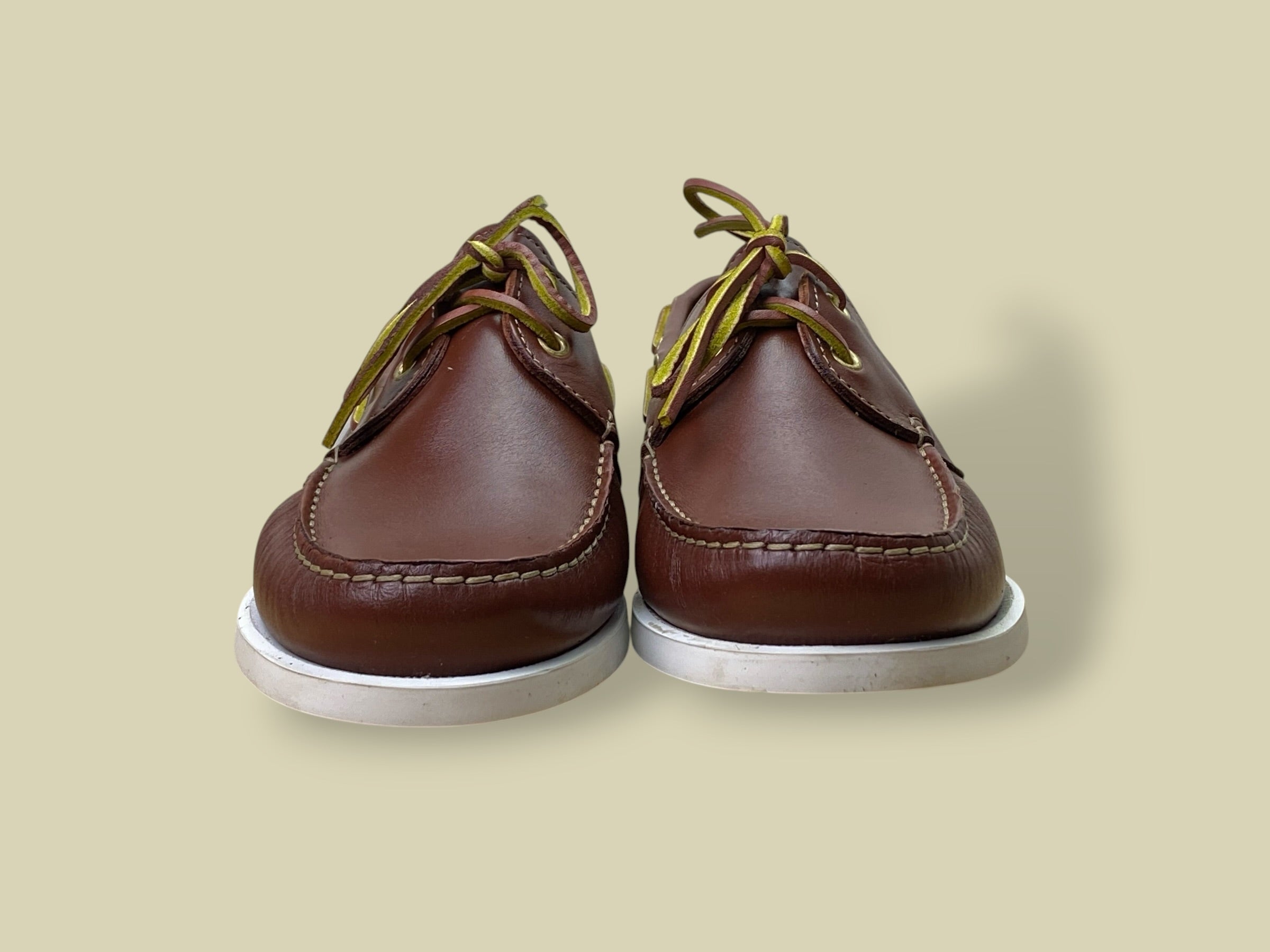 MARINAIO BROWN CALF WHITE SOLE