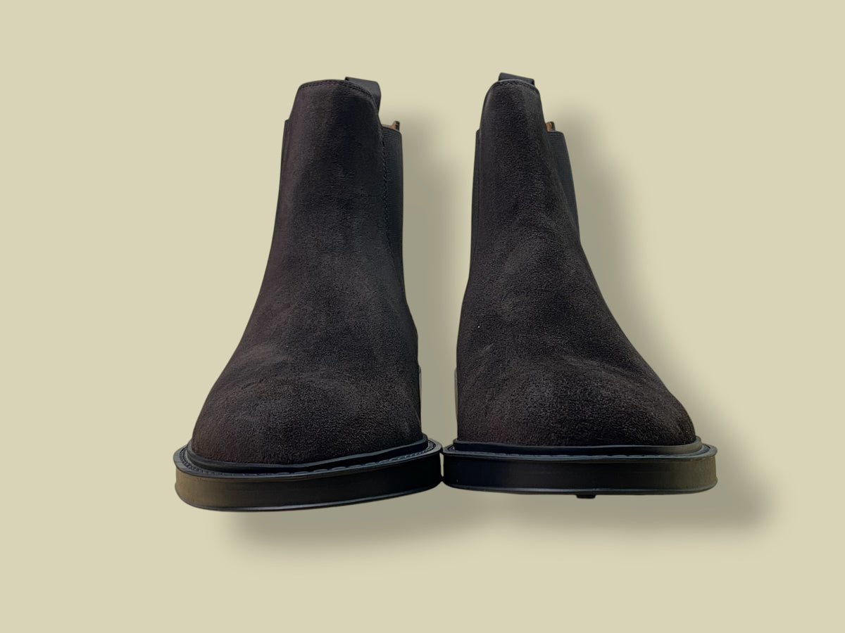 BEATLES DARK BROWN SUEDE