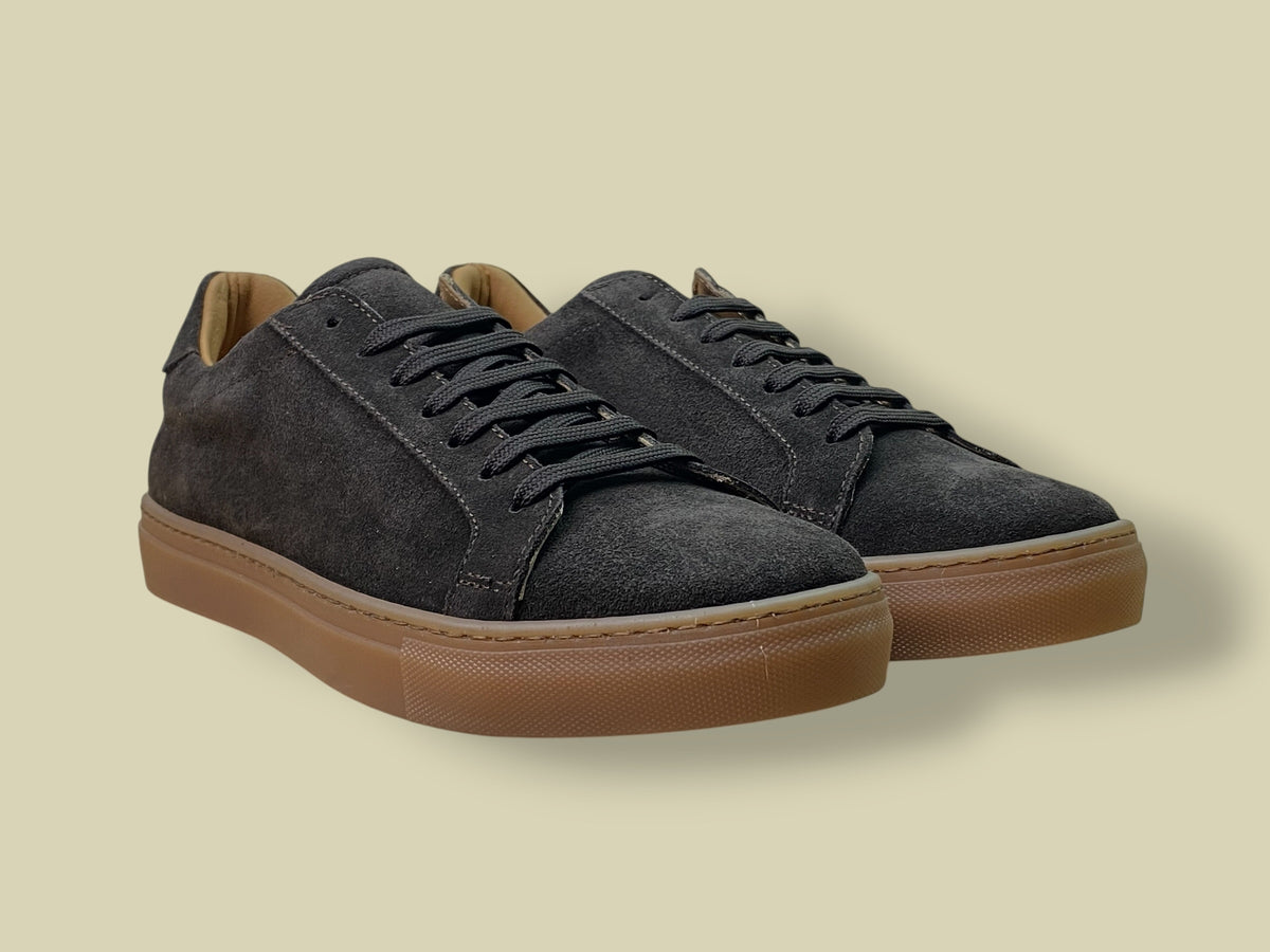 TENNISTA DARK BROWN SUEDE