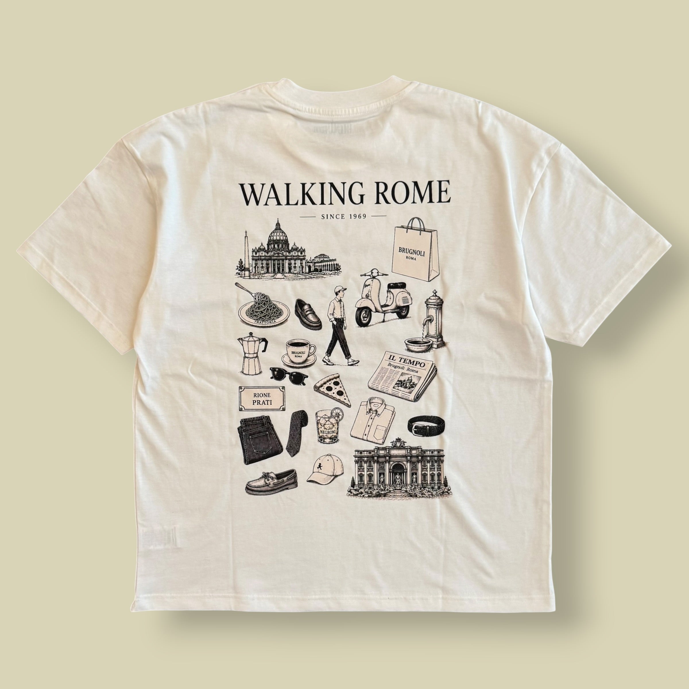 T-SHIRT "WALKING ROME"