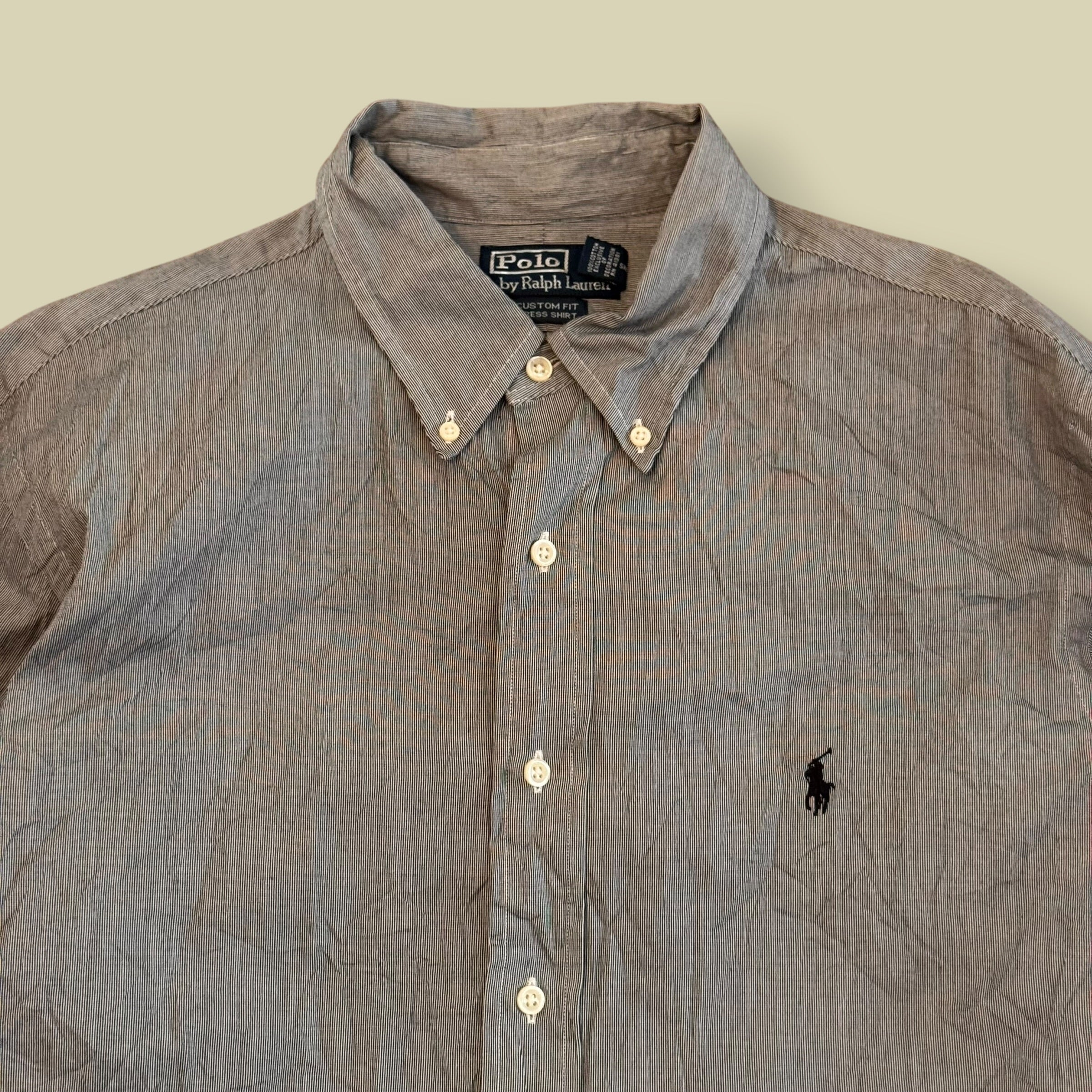 CAMICIA A RIGHE BLU - L