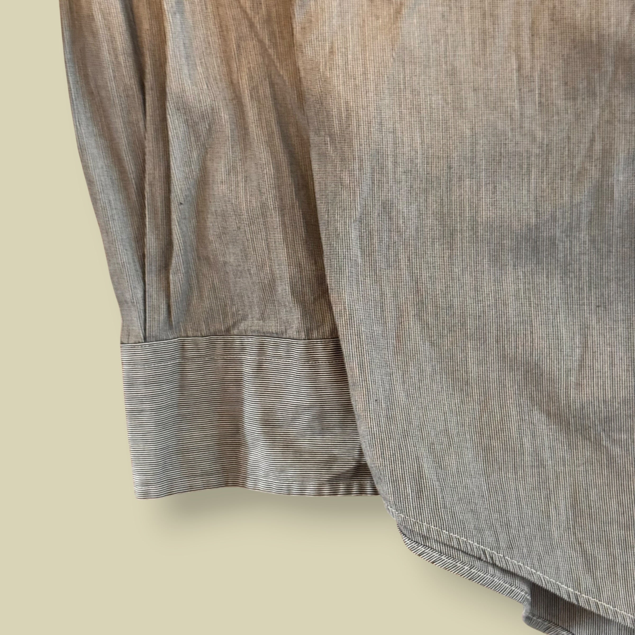 CAMICIA A RIGHE BLU - L