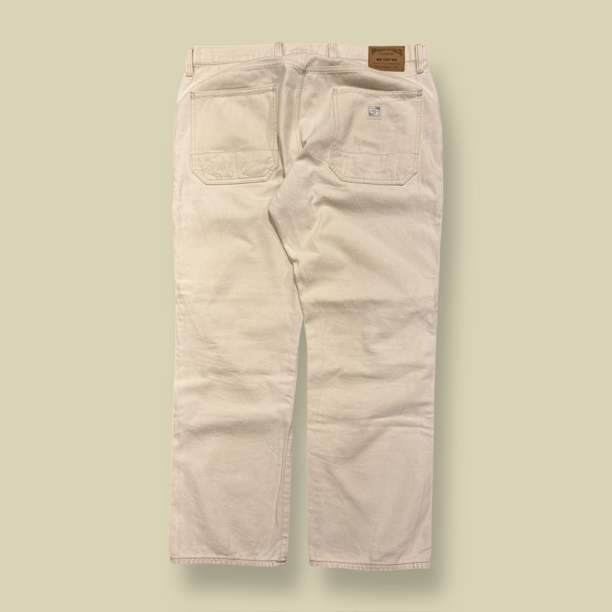 PANTALONI WORKWEAR BIANCO - 38X32