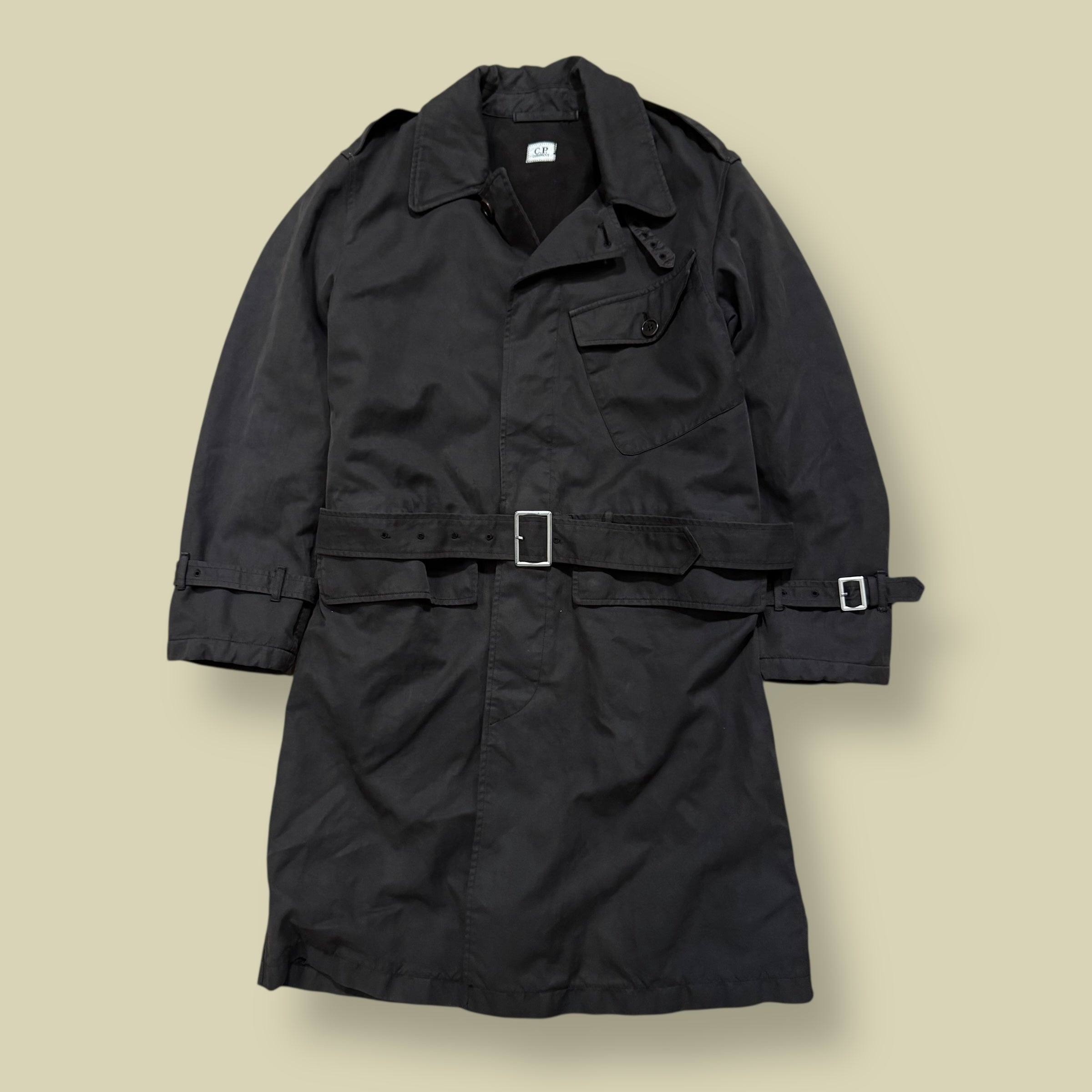 TRENCH MARRONE - L