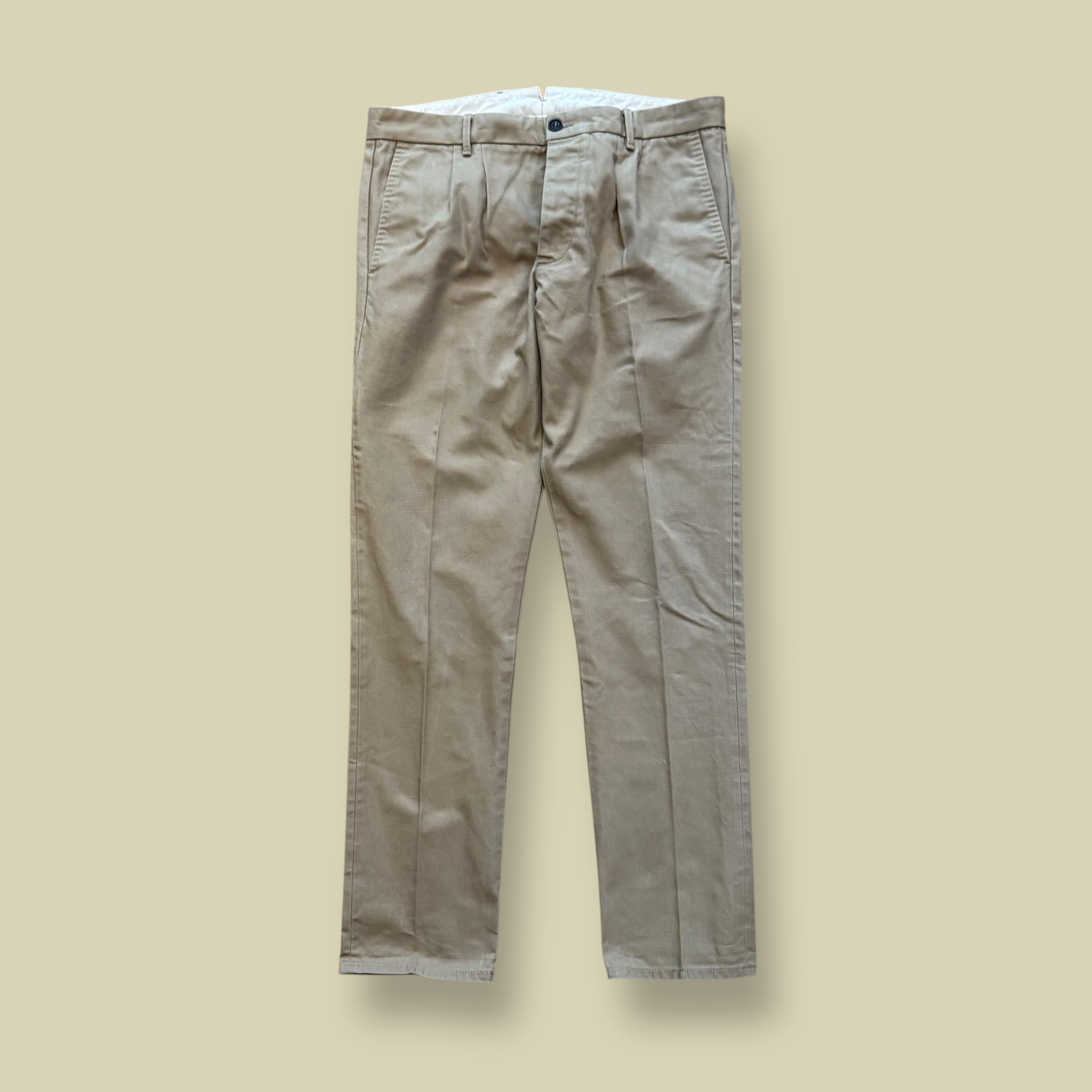 PANTALONI CHINO BEIGE - 34