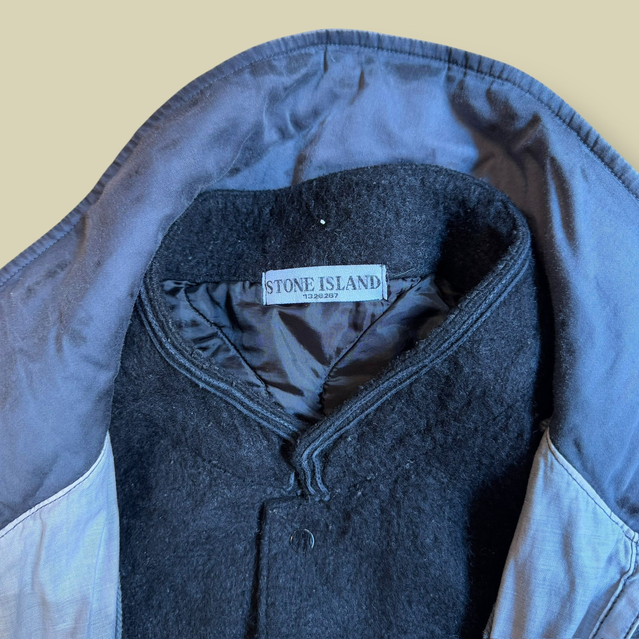 GIACCA WOOL PADDED BLU - XL