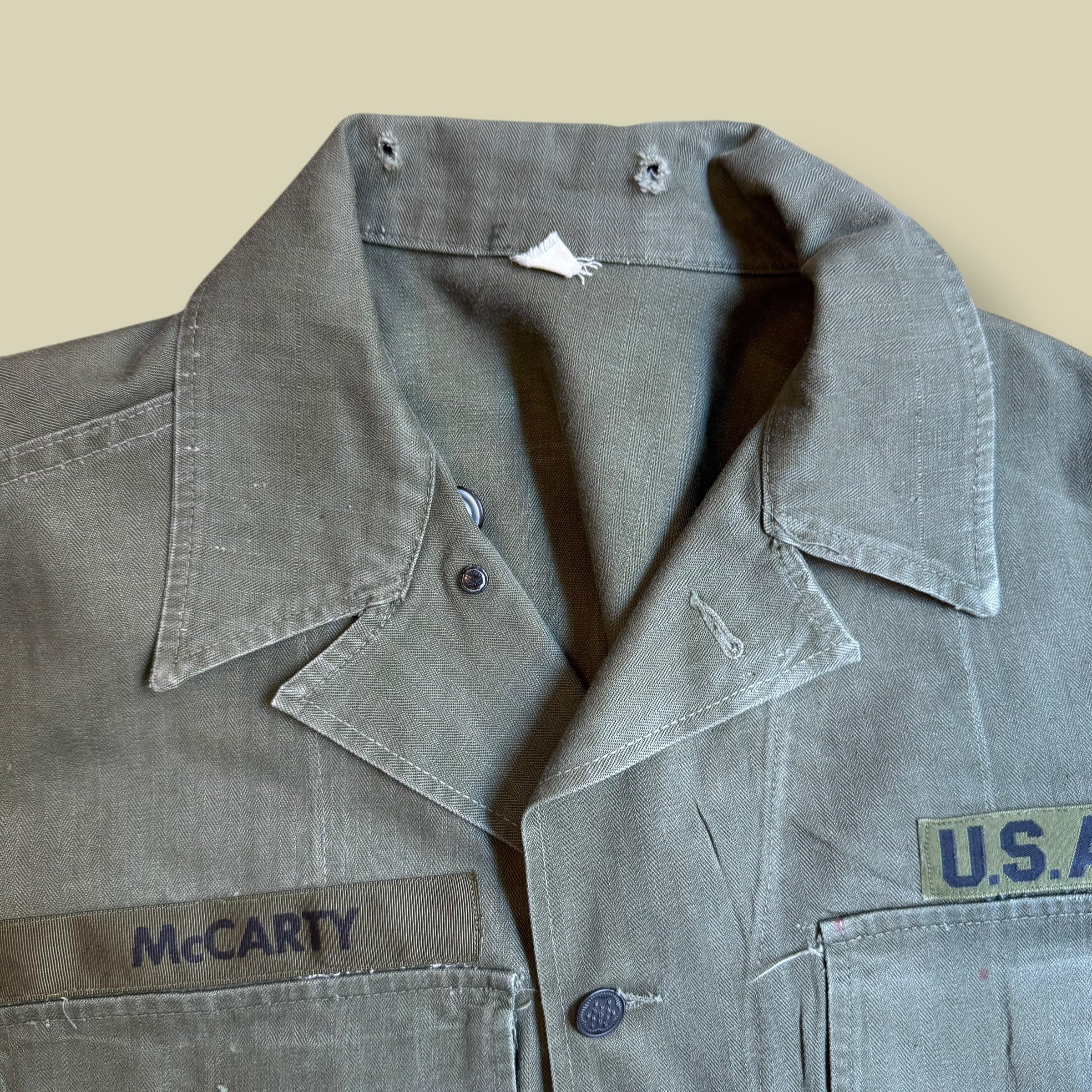 CAMICIA MILITARE U.S VERDE - L