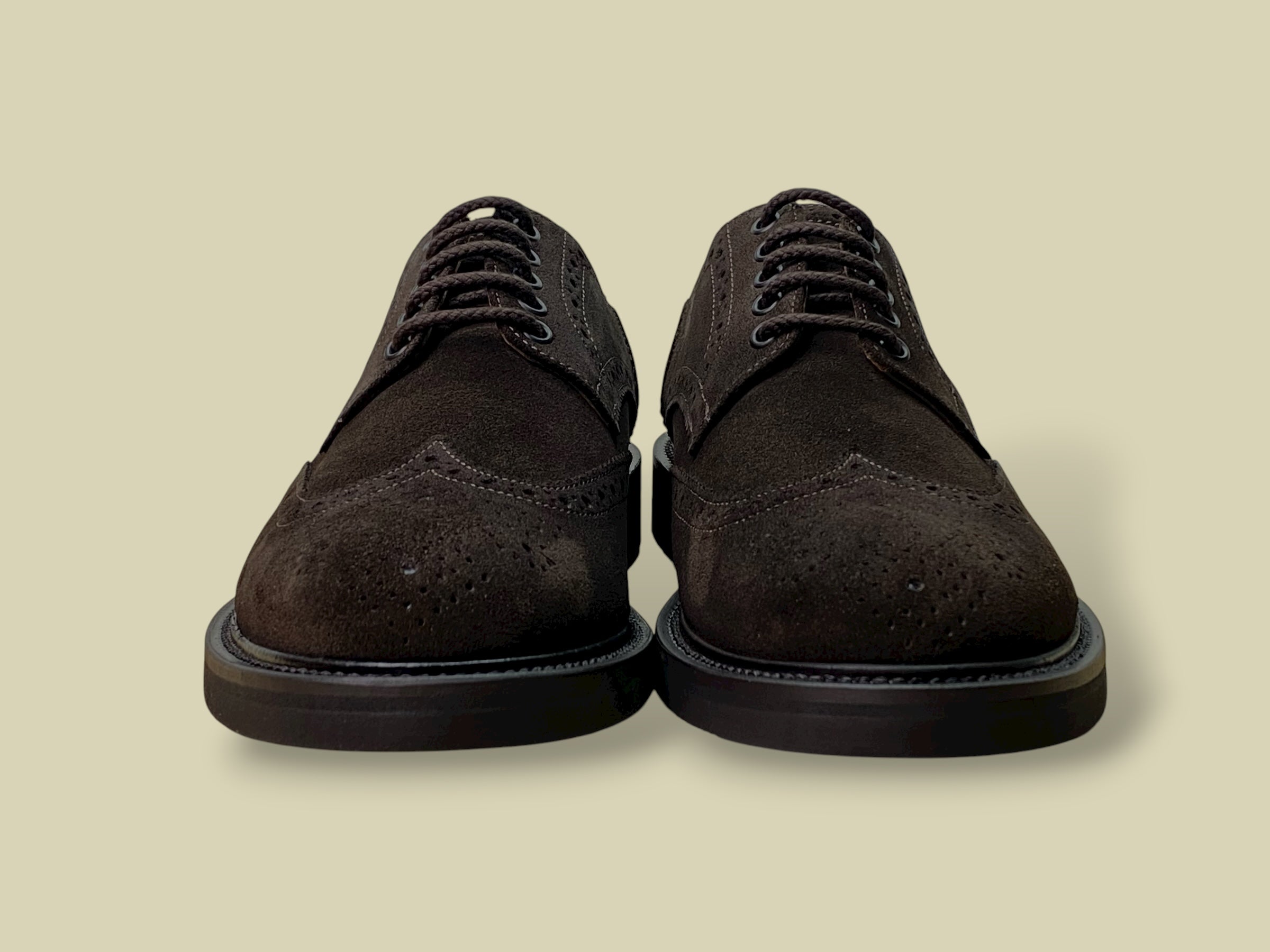 ALFRED DARK BROWN SUEDE