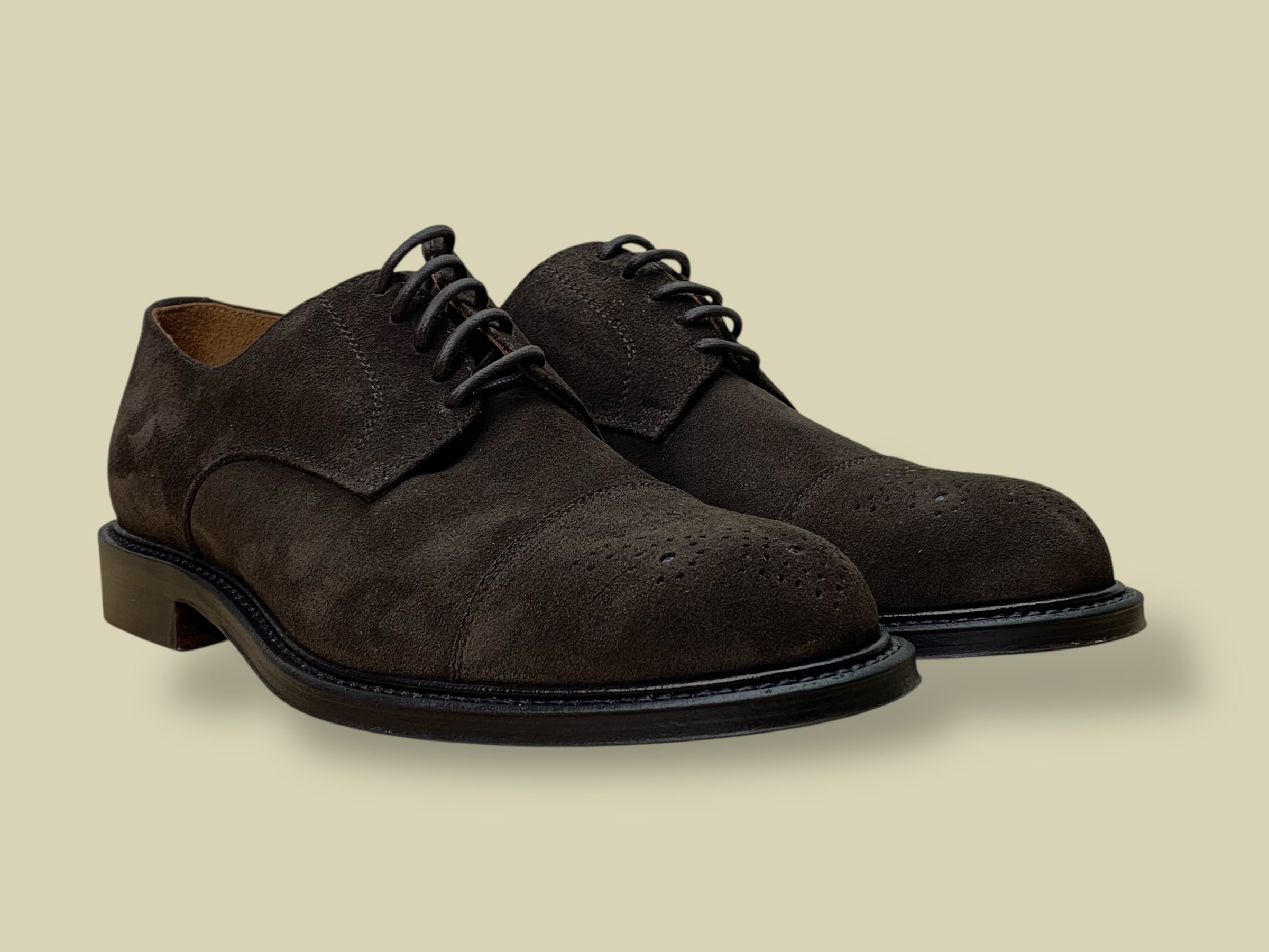 ALBERT DARK BROWN SUEDE