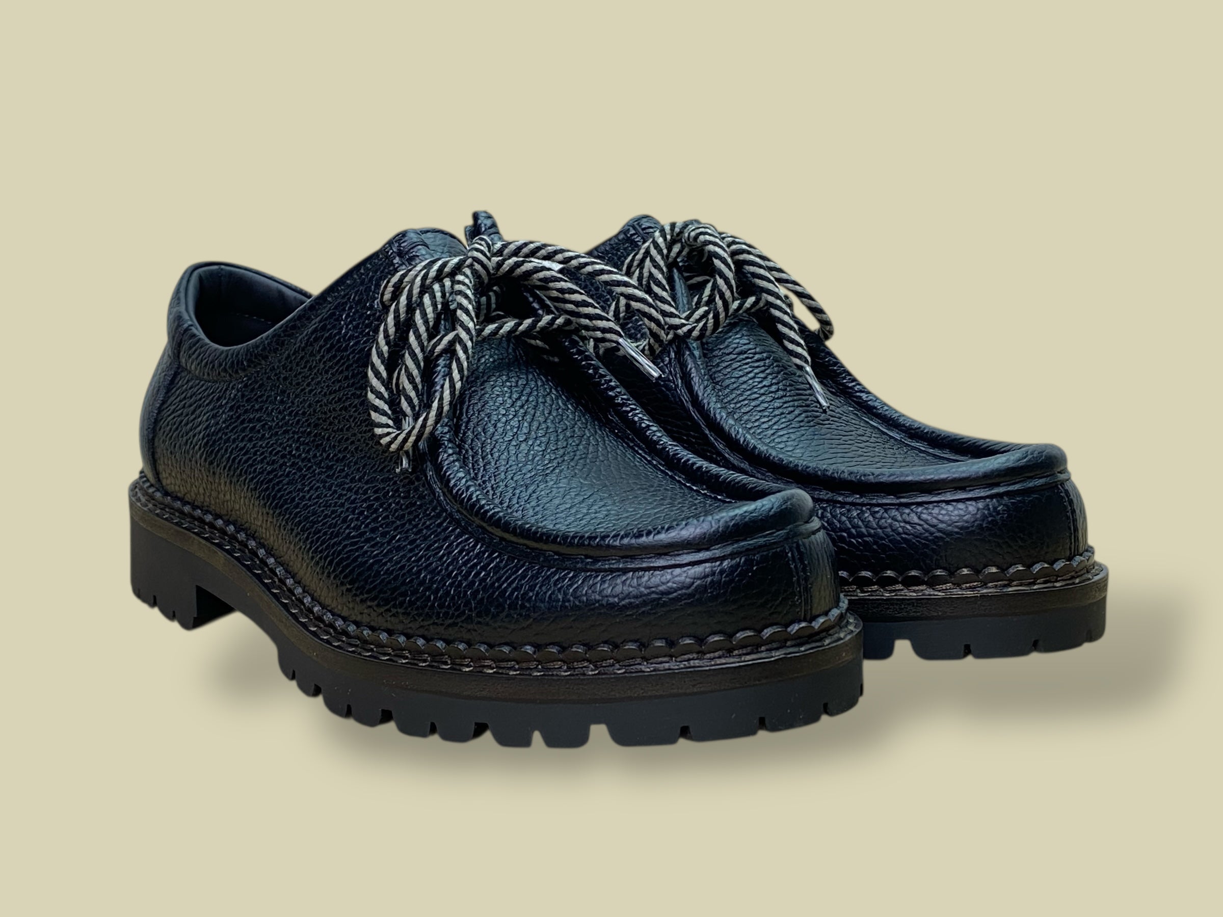 INGEGNERE BLACK GRAIN CALF