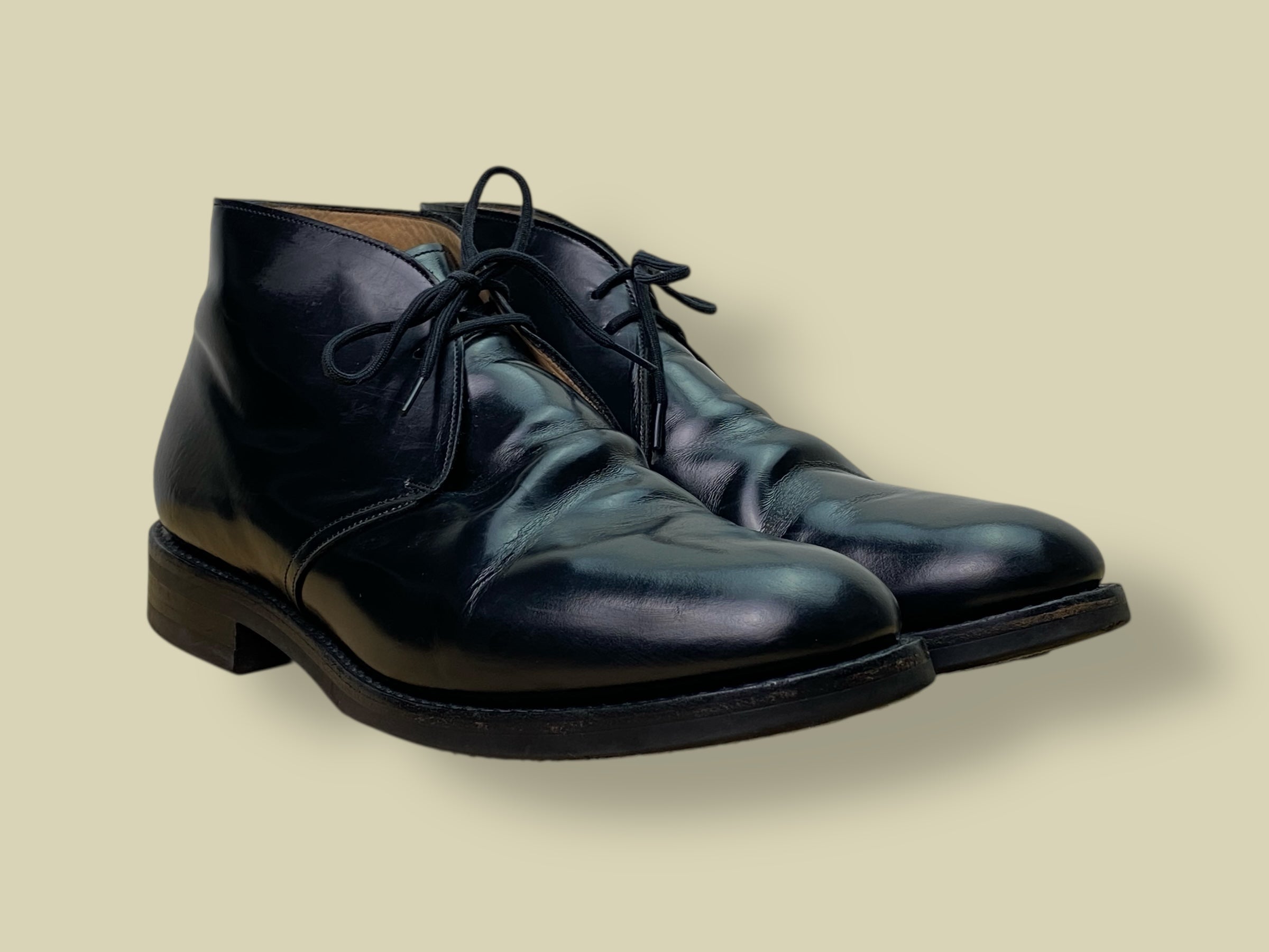 RYDER III BLACK BOOKBINDER CALF (VINTAGE)