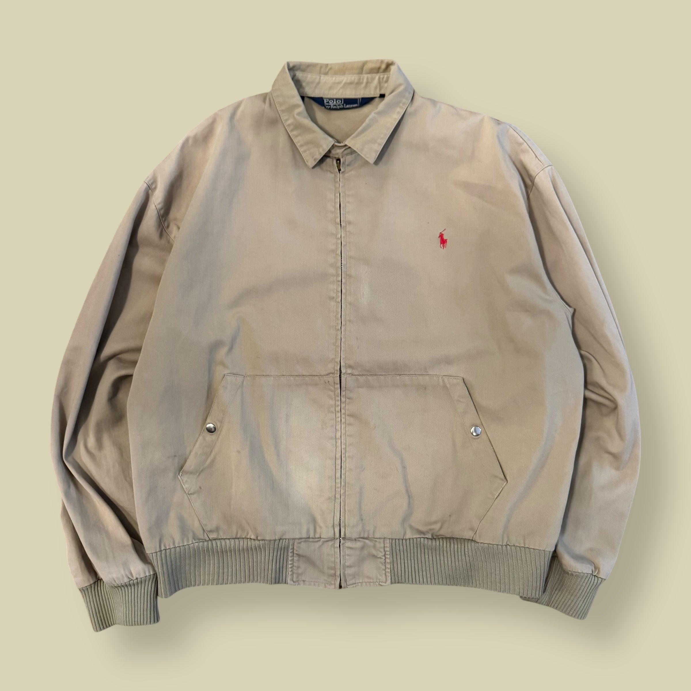 GIACCA HARRINGTON BEIGE - L