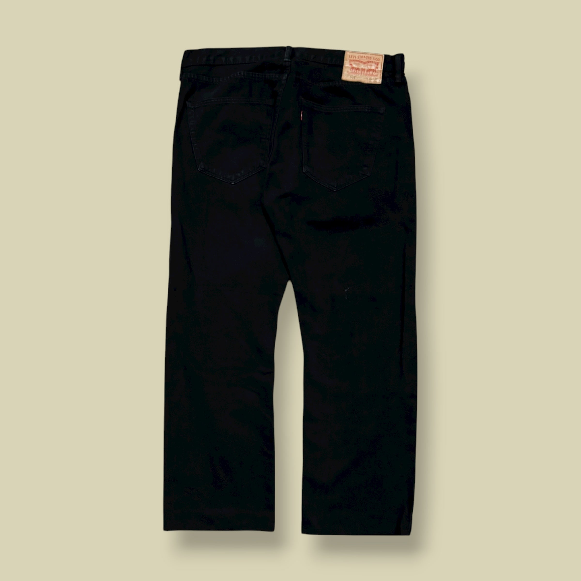 JEANS 501 BLACK - 36X30