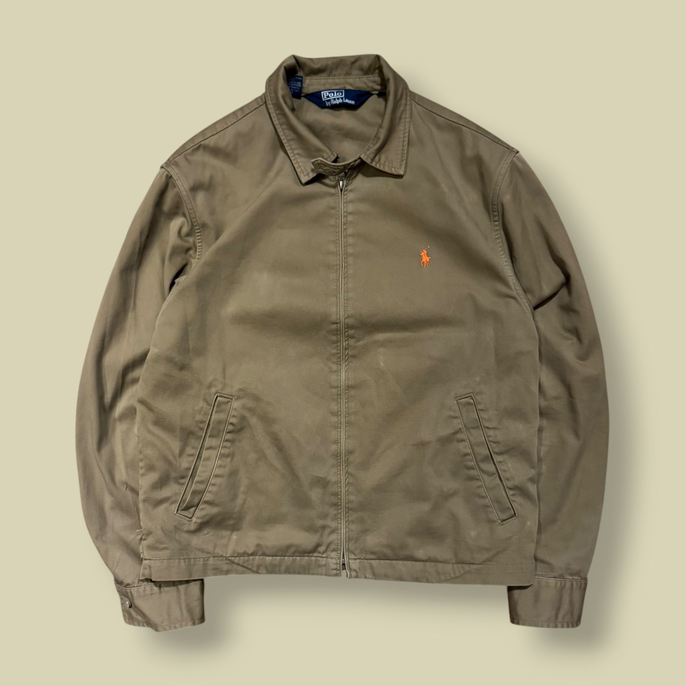 GIACCA HARRINGTON BEIGE - L