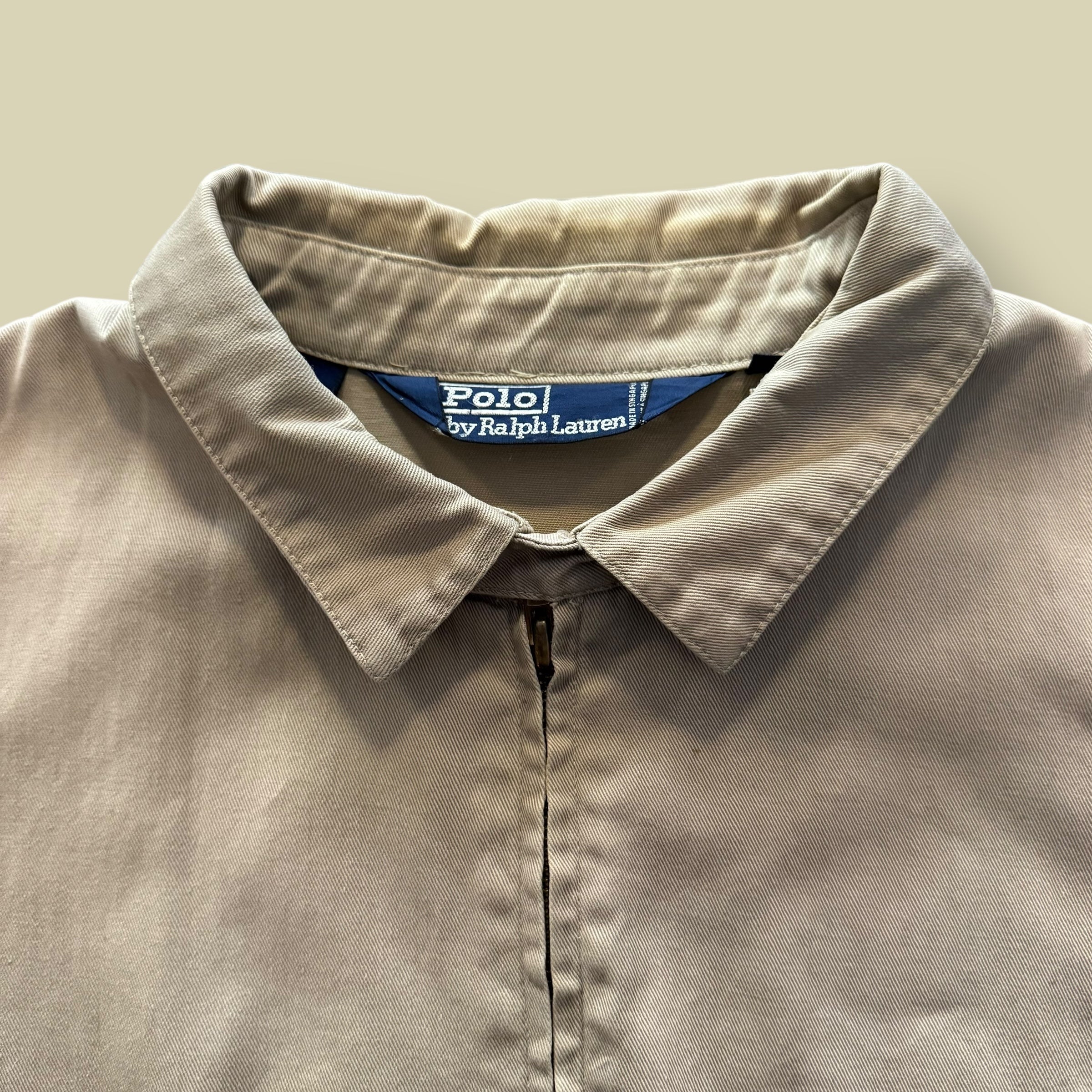 GIACCA HARRINGTON BEIGE - L