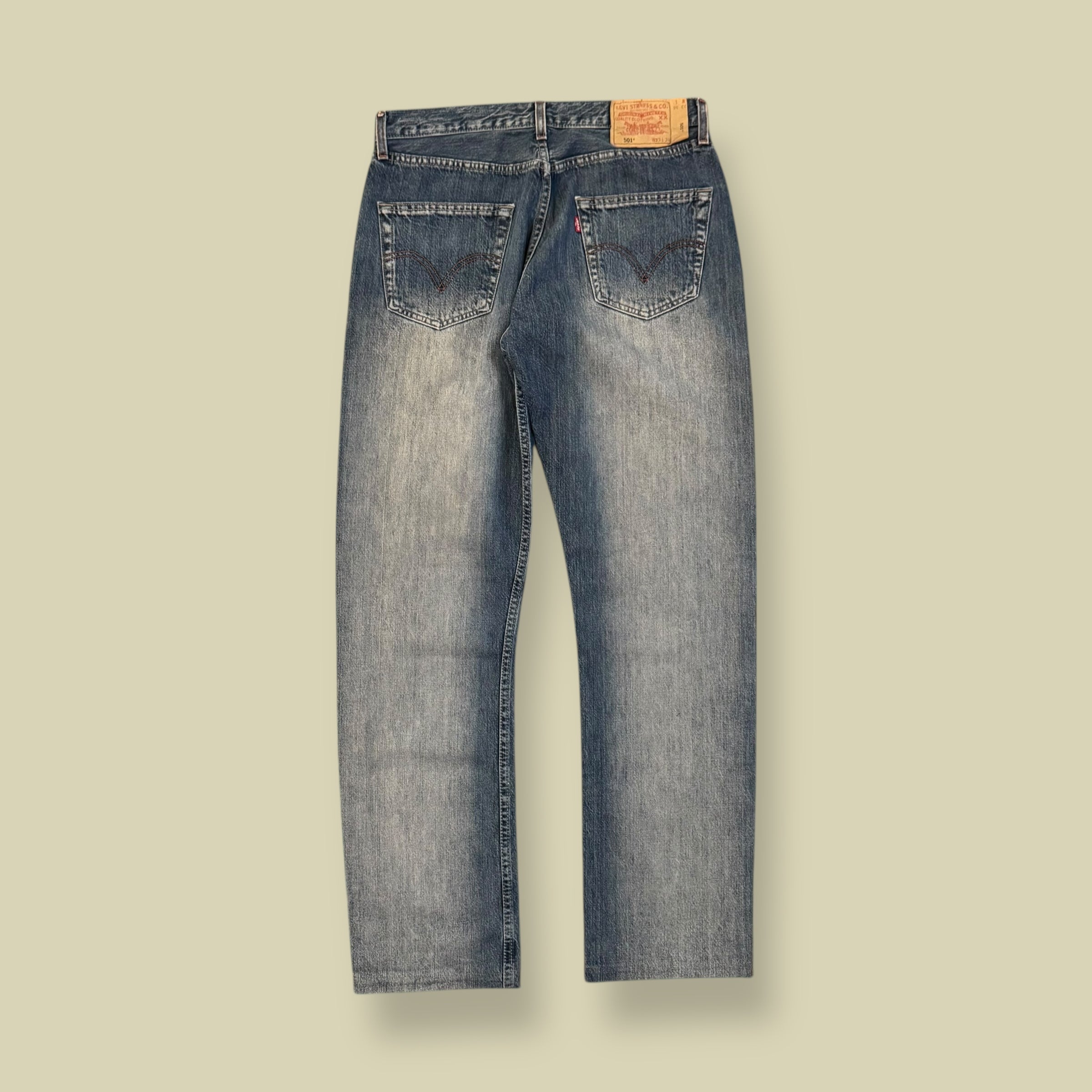 JEANS 501  BLUE WASH - 33X36