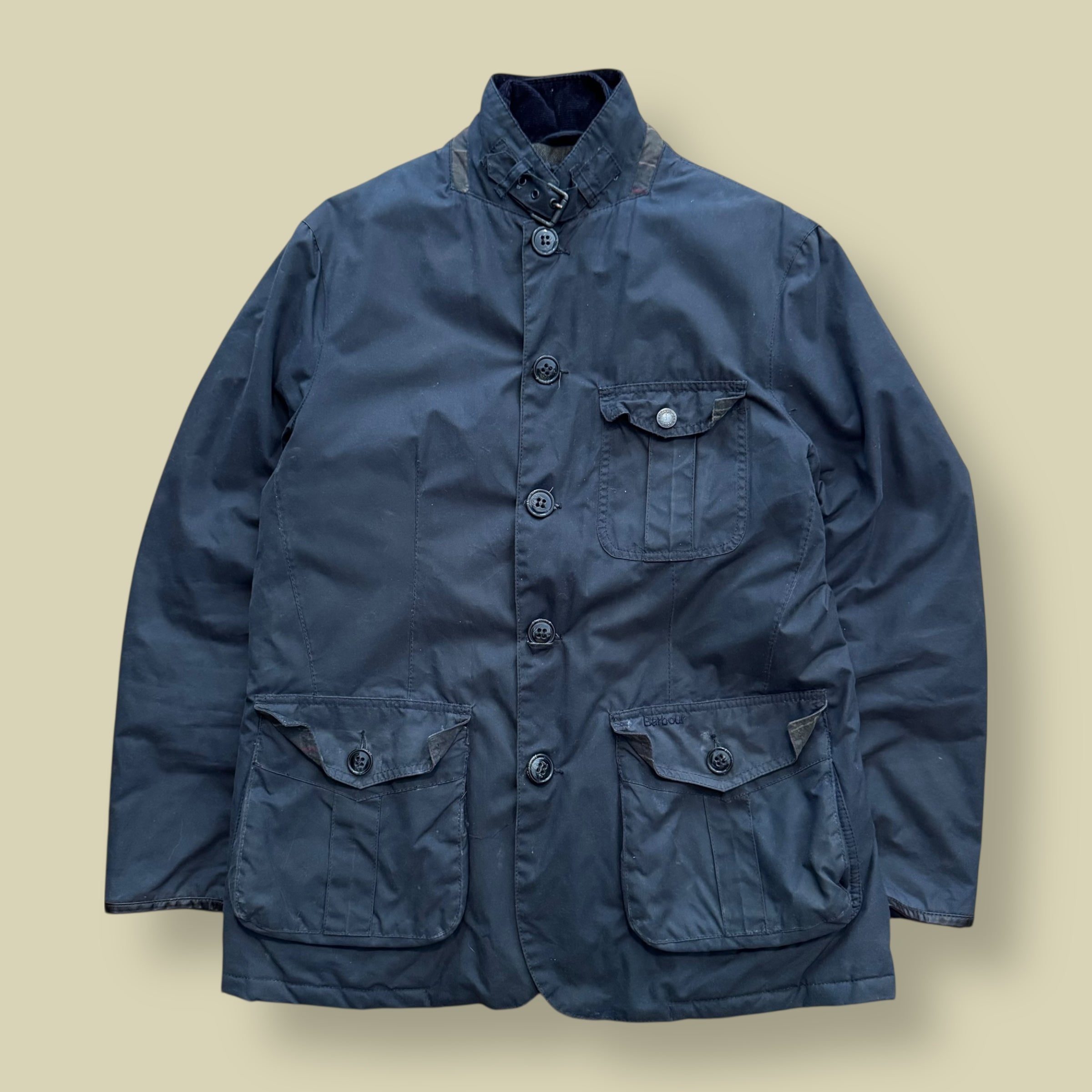 GIACCA TORRIDON WAX BLU - M