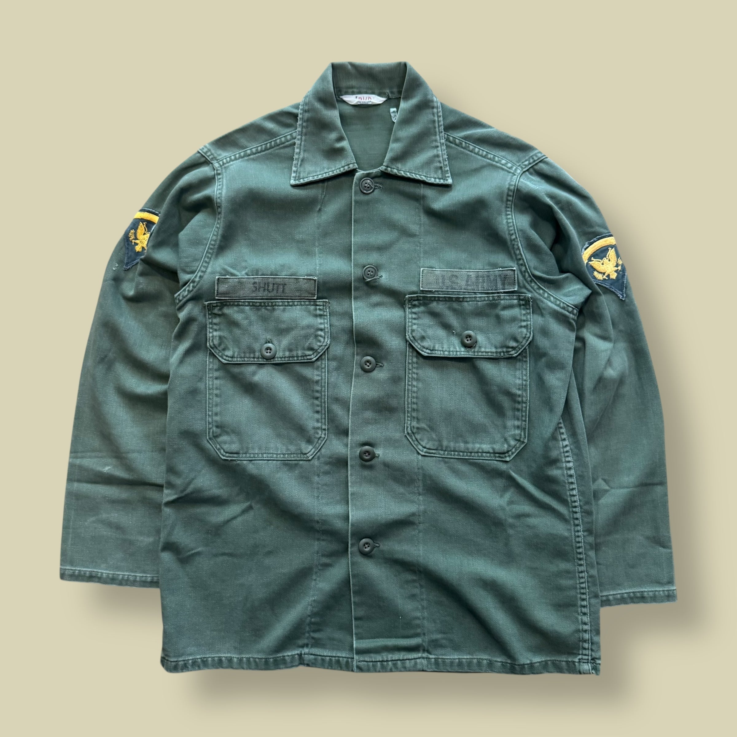 CAMICIA MILITARE OG 107 VERDE - S/M