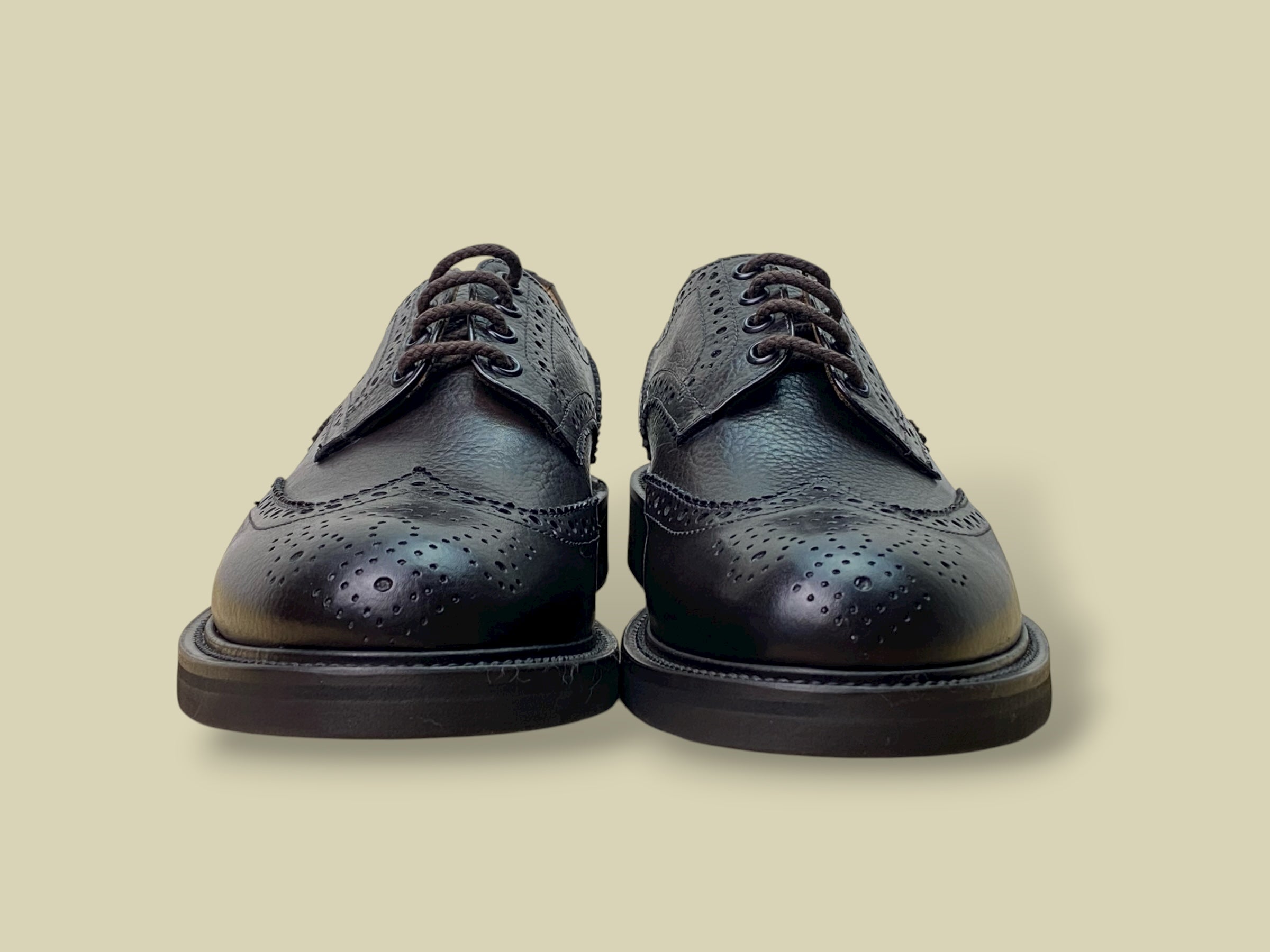 ALFRED DARK BROWN GRAIN CALF