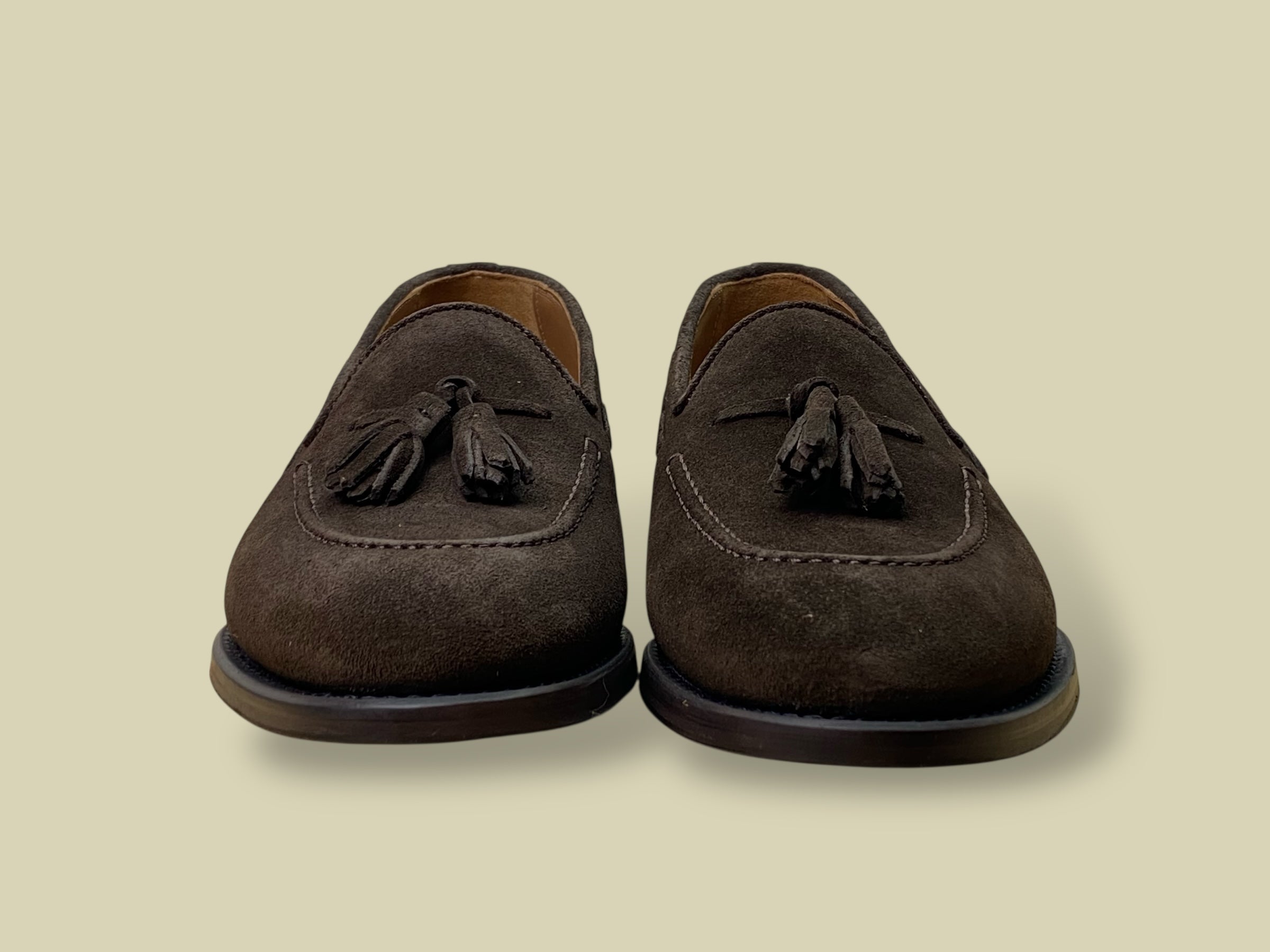 LANCELOT DARK BROWN SUEDE