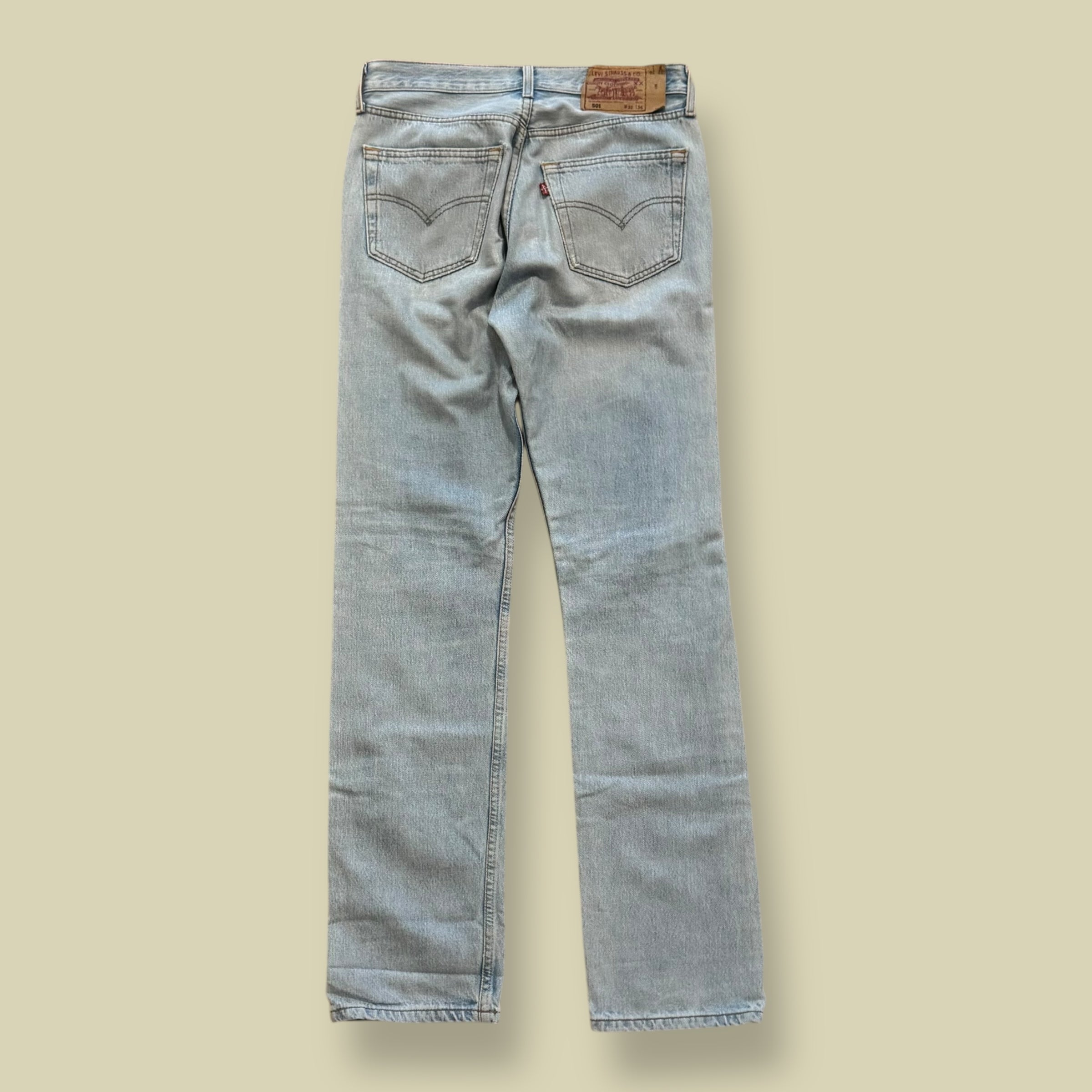 JEANS 501  LIGHT BLUE WASH - 32X36