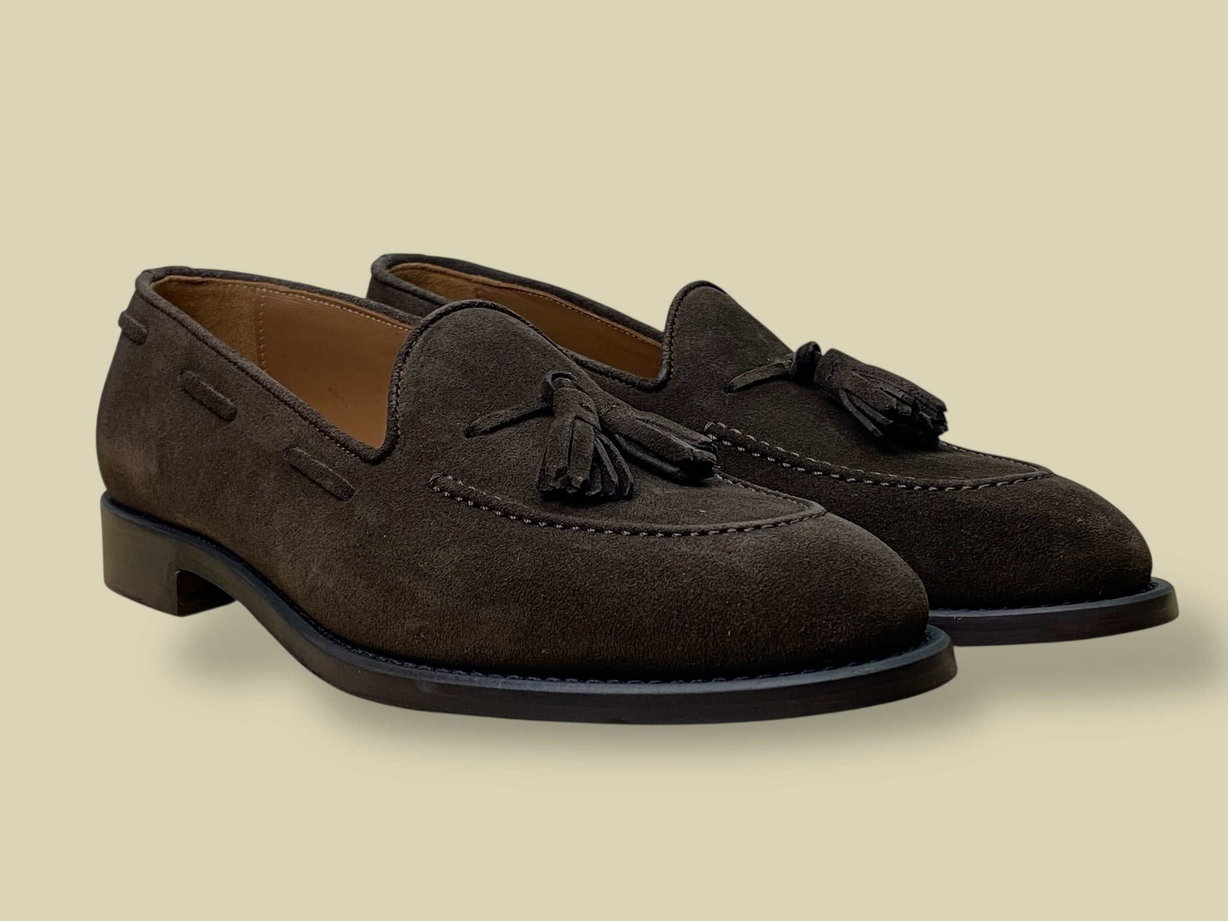 LANCELOT DARK BROWN SUEDE